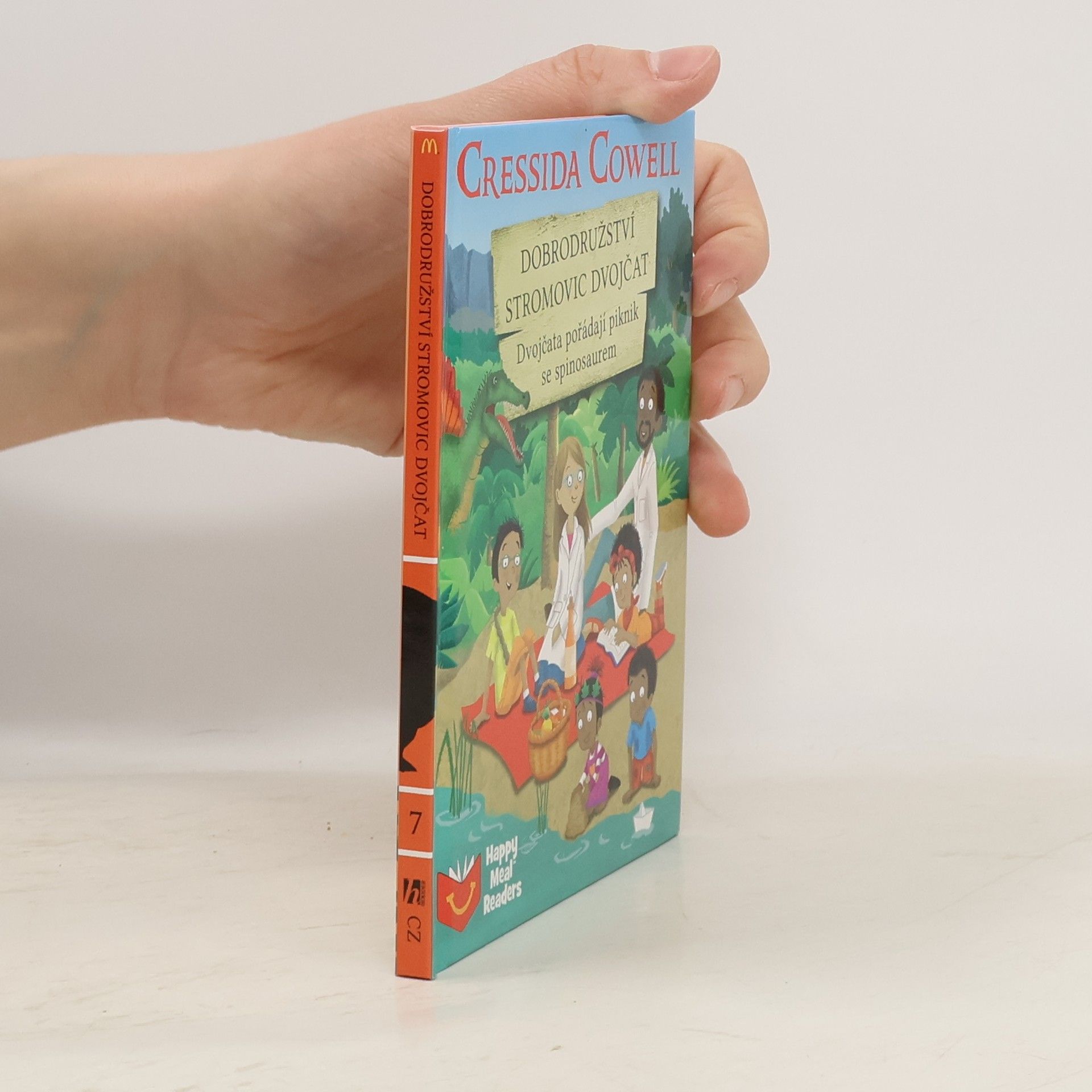 Cressida Cowell Dobrodružství Stromovic dvojčat : Dvojčata pořádají piknik se spinosaurem