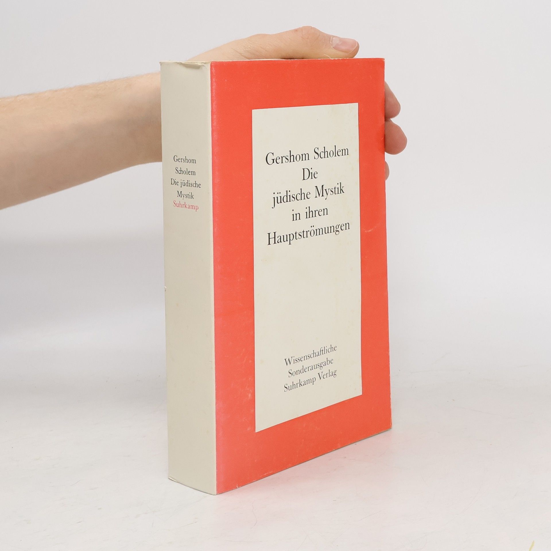 Gershom Scholem Die jüdische Mystik in ihren Hauptströmungen