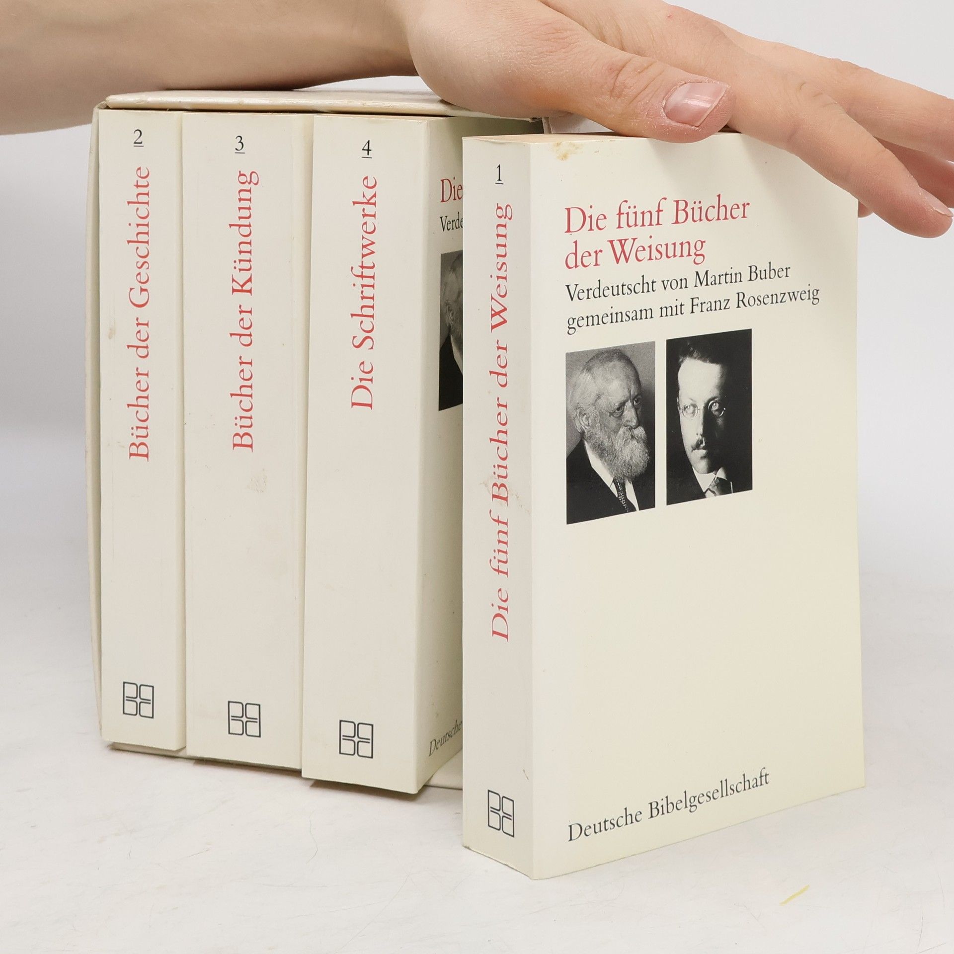 Martin Buber Die Schrift 1-4