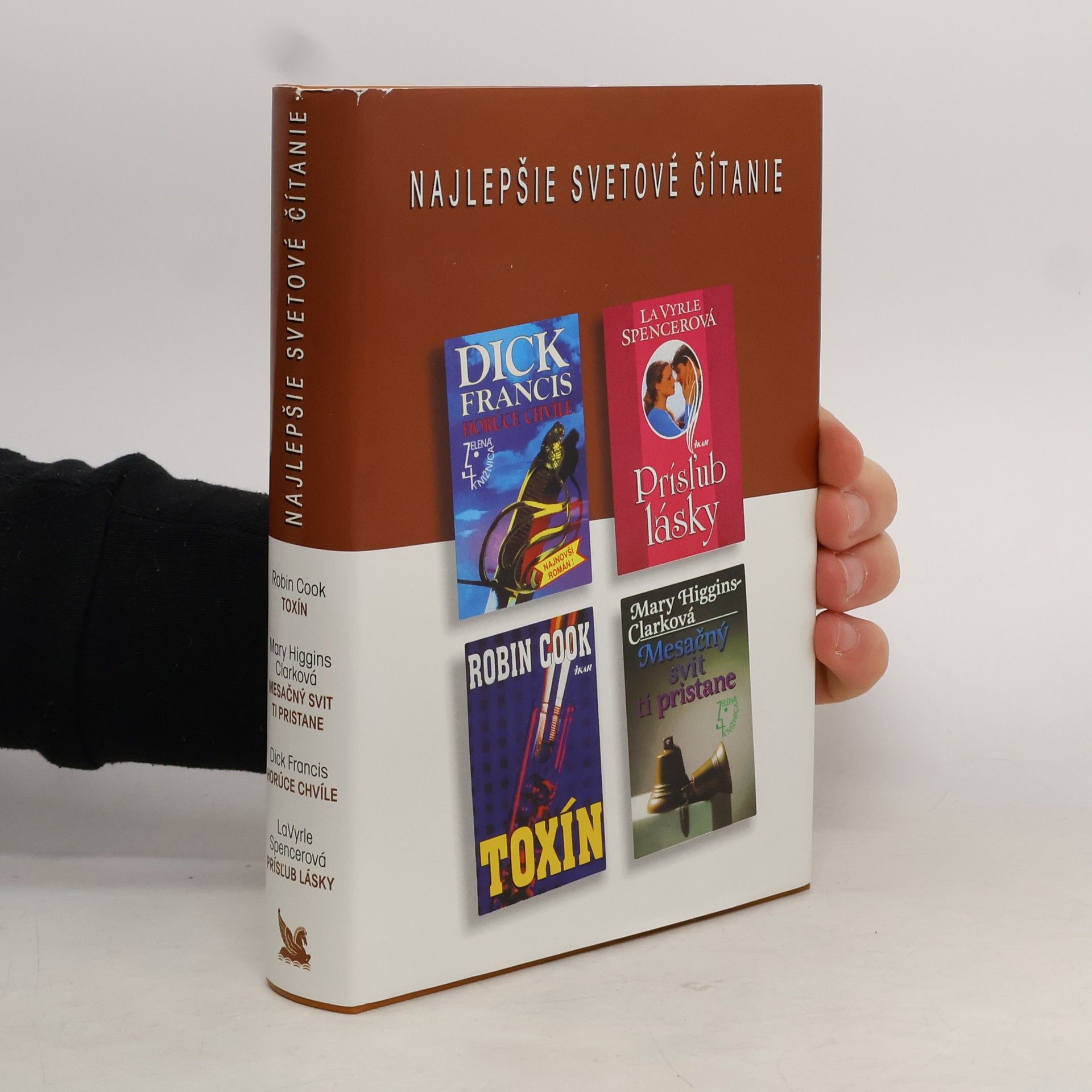 Najlepšie svetové čítanie: Toxín. Mesačný svit ti pristane. Horúce chvíle. Prísľub lásky
