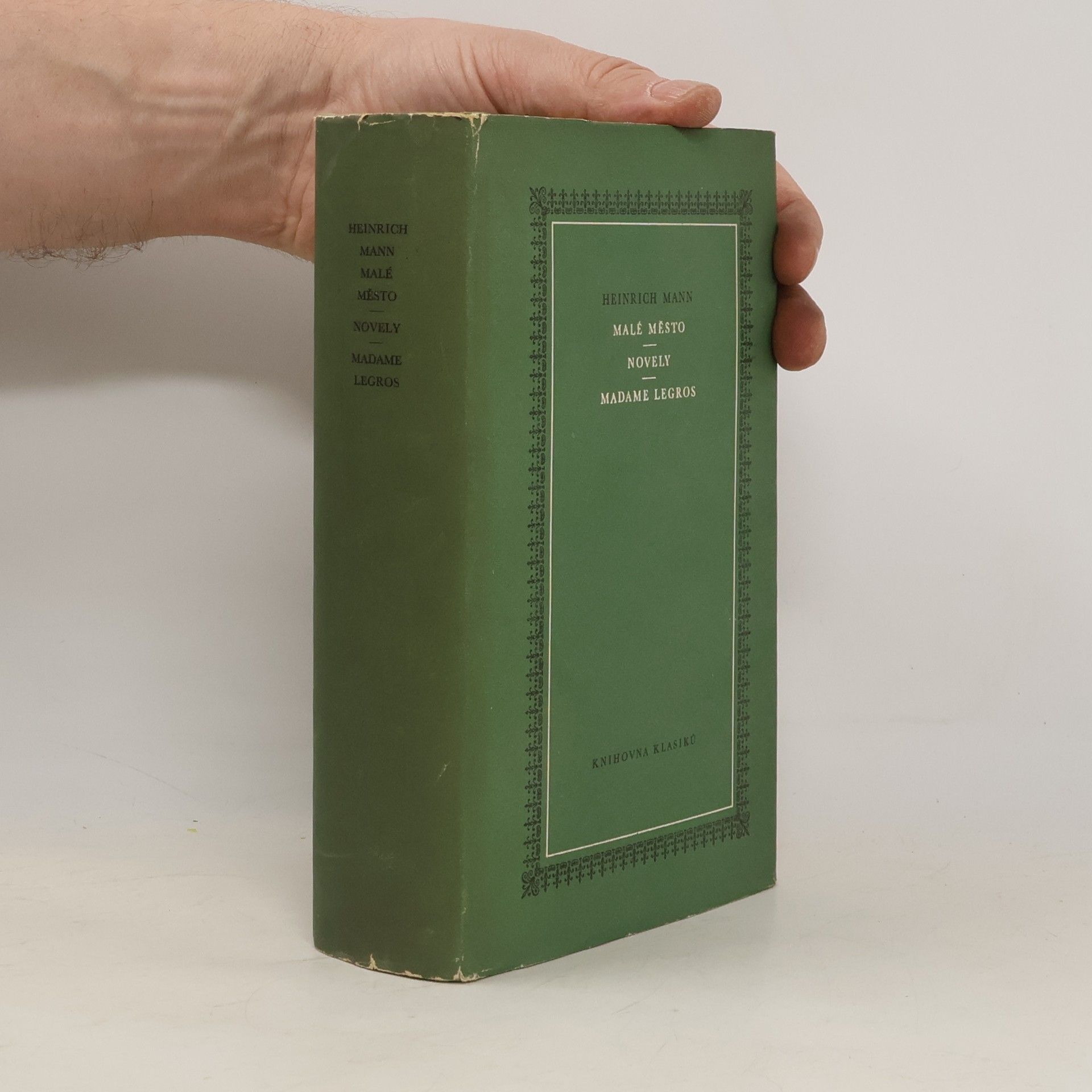 Heinrich Mann Malé město. Novely. Madame Legros