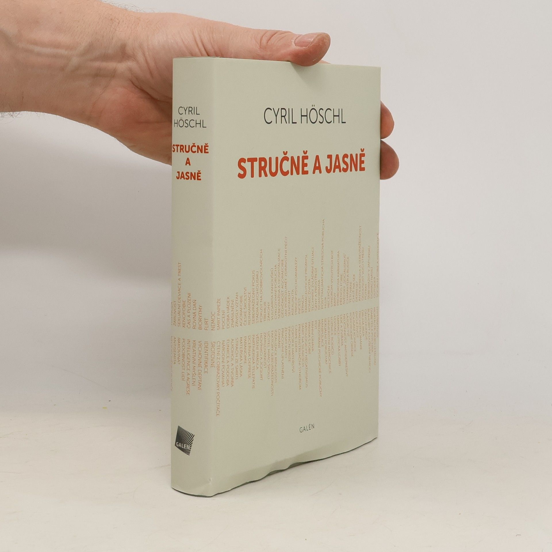 Cyril Höschl Stručně a jasně. (Sloupky z časopisu Reflex)