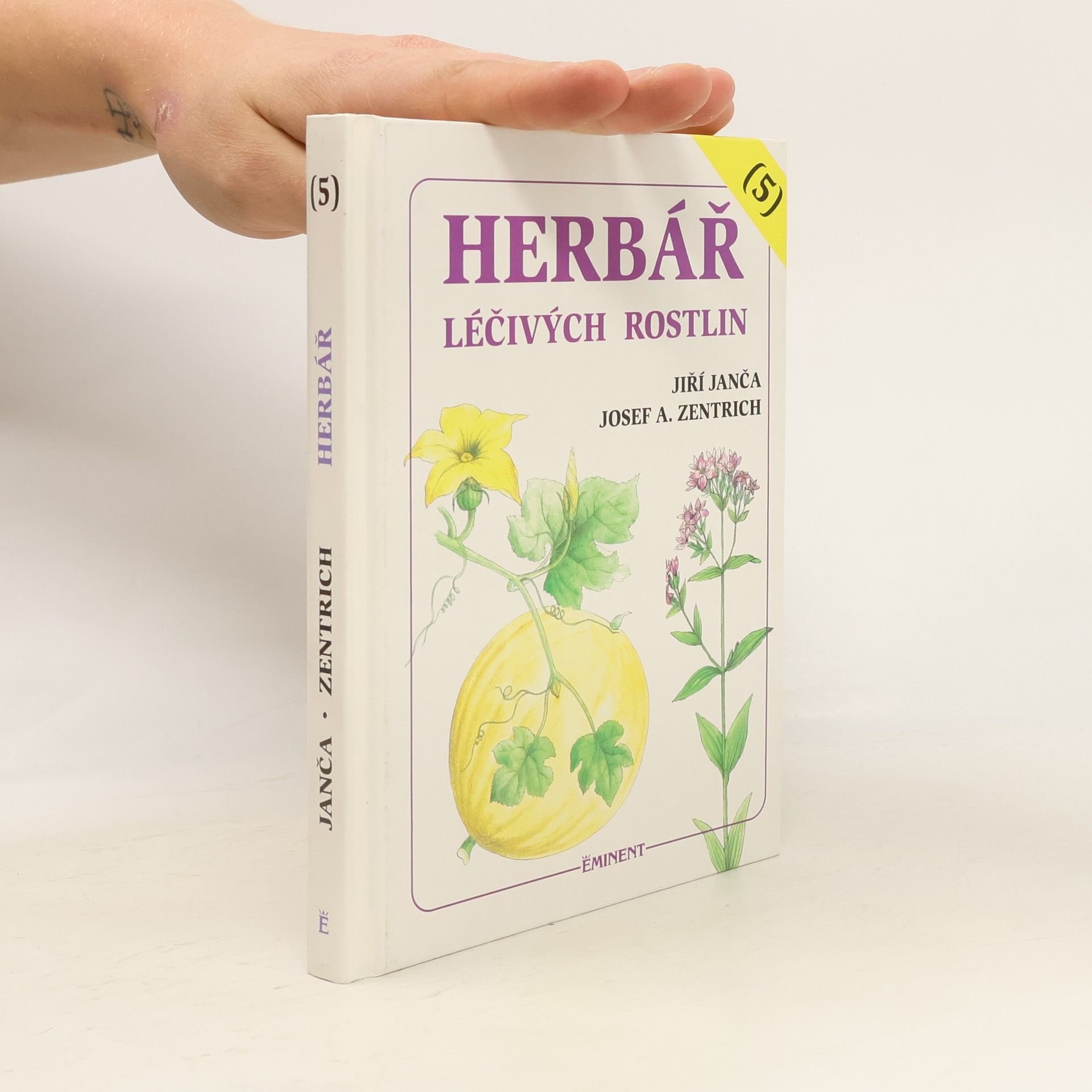 Josef Antonín Zentrich Herbář léčivých rostlin. 5. díl