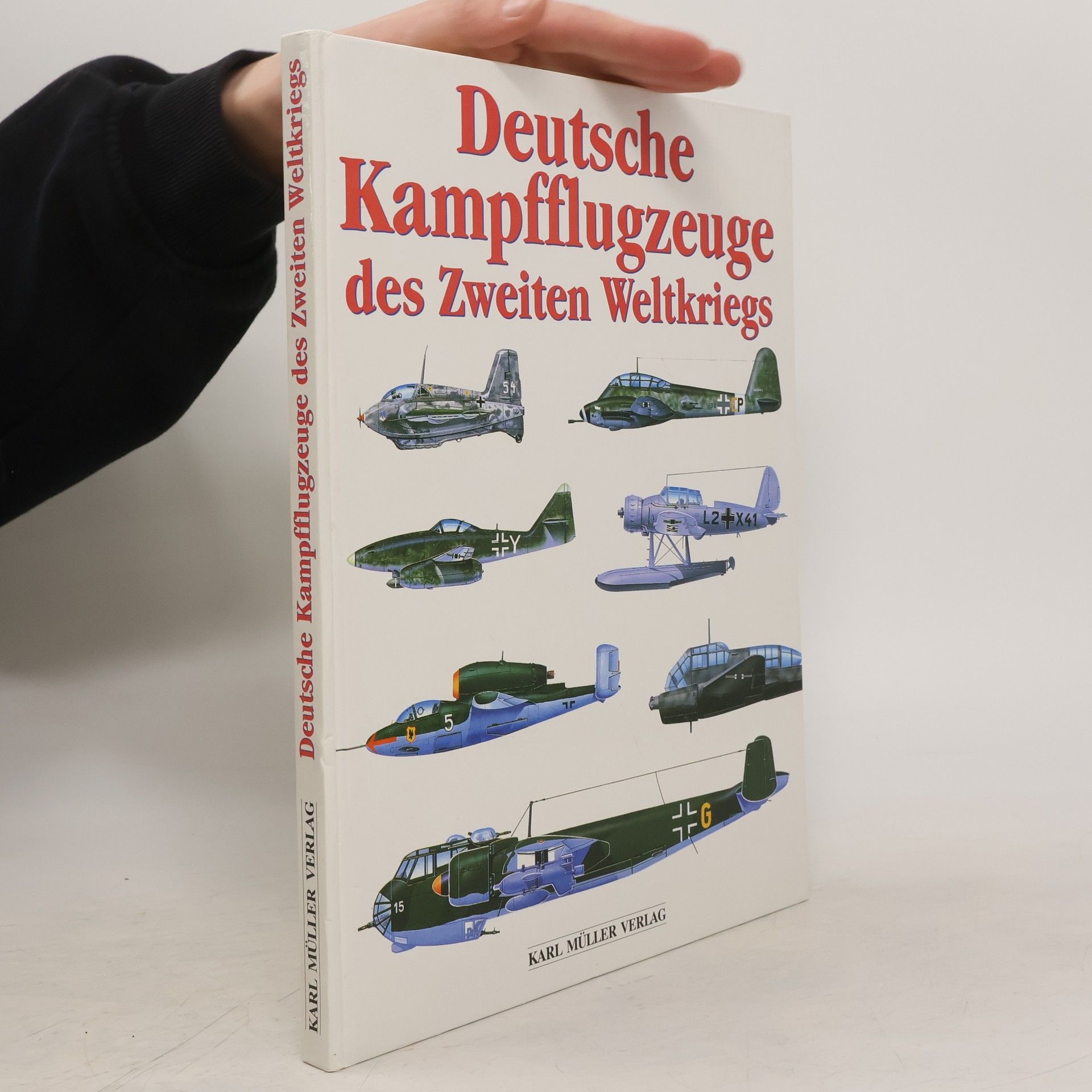 Deutsche Kampfflugzeuge des Zweiten Weltkriegs.