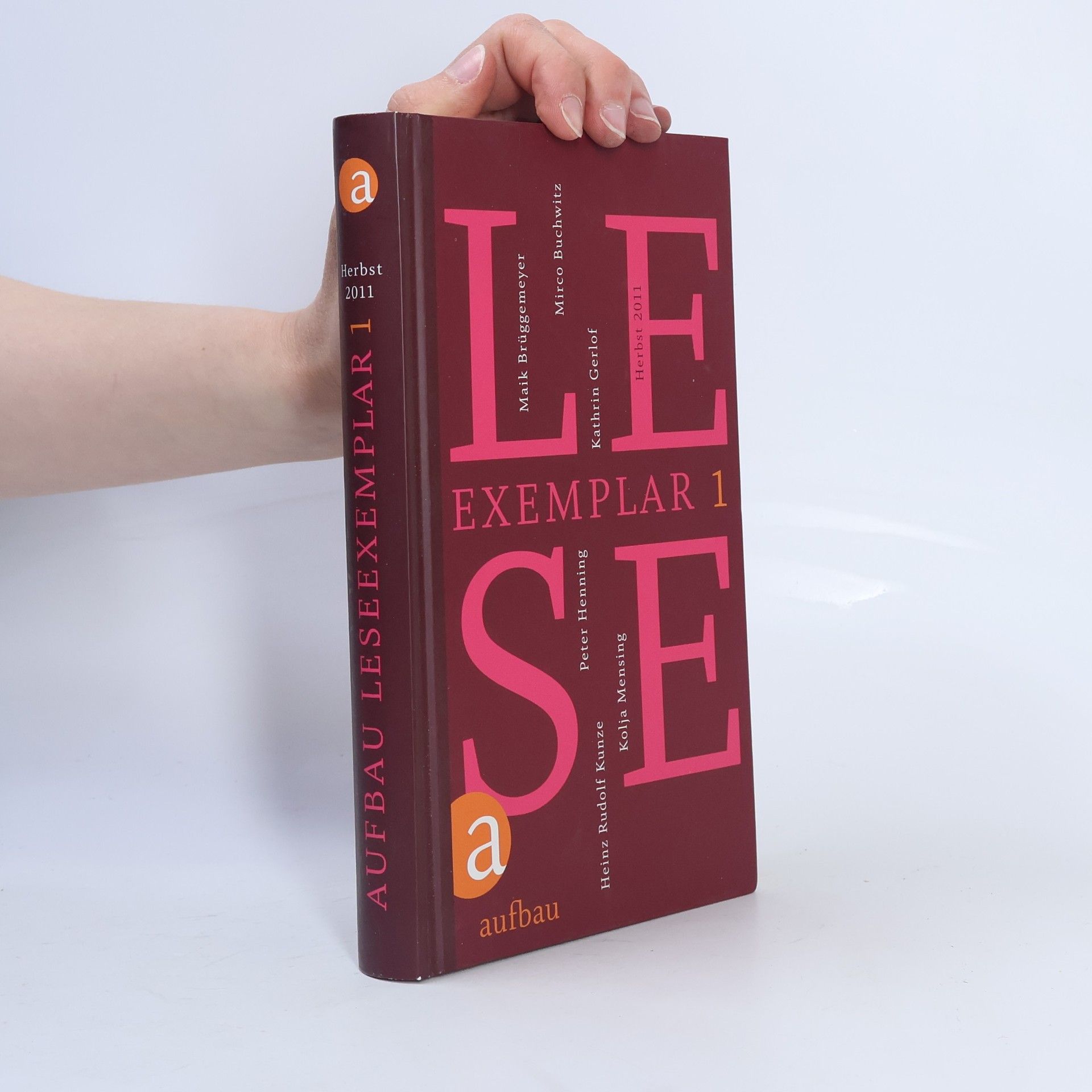 Aufbau Leseexemplar Nr. 1