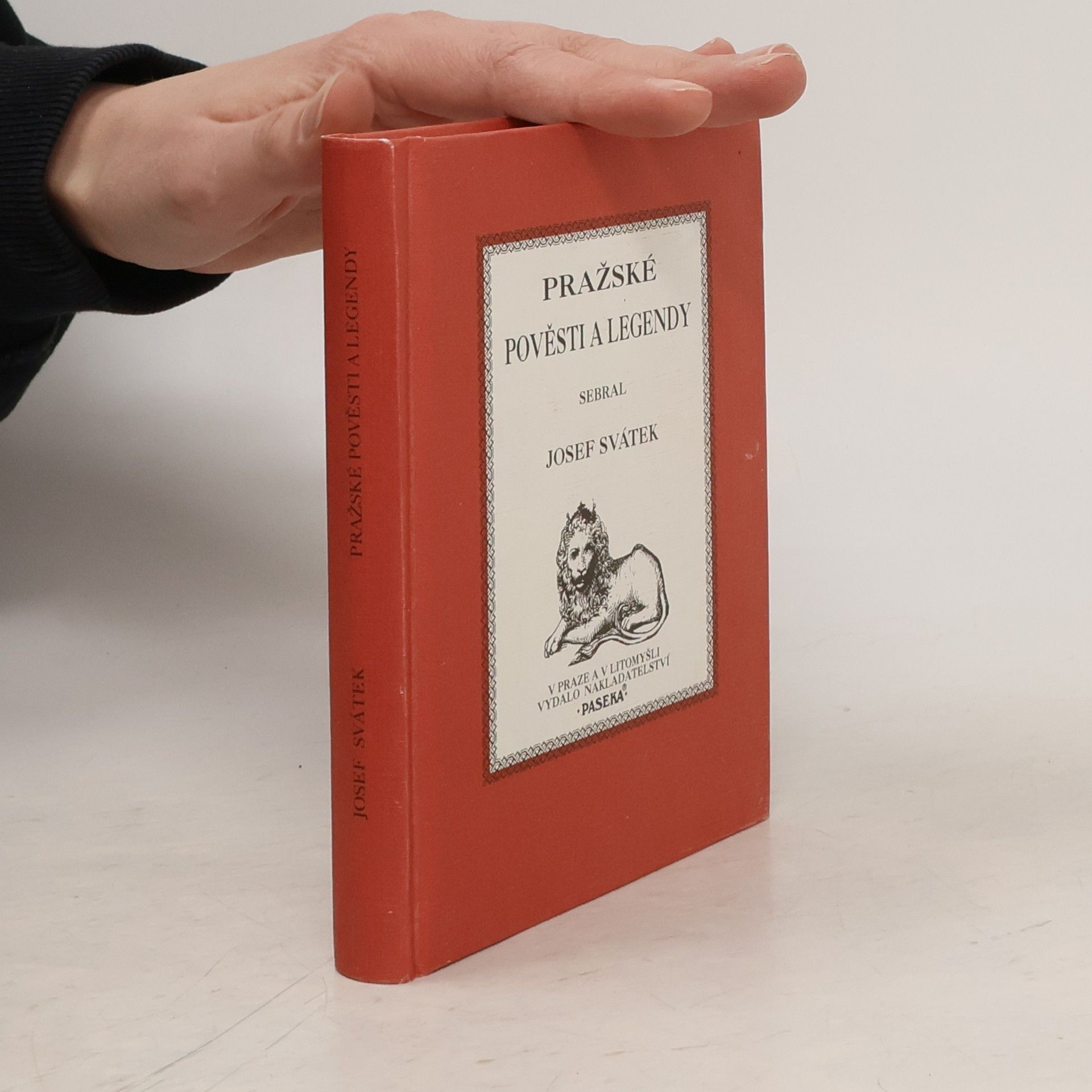 Josef Svátek Pražské pověsti a legendy