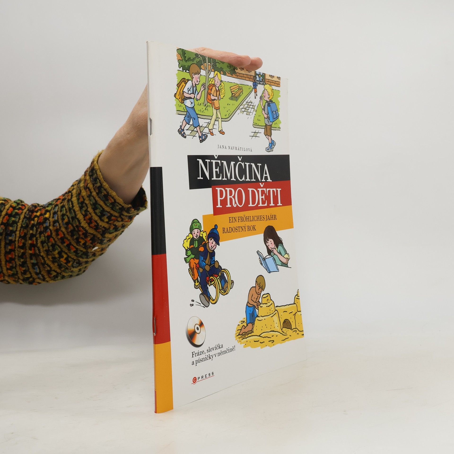 Jana Navrátilová Němčina pro děti : ein fröhliches Jahr = radostný rok