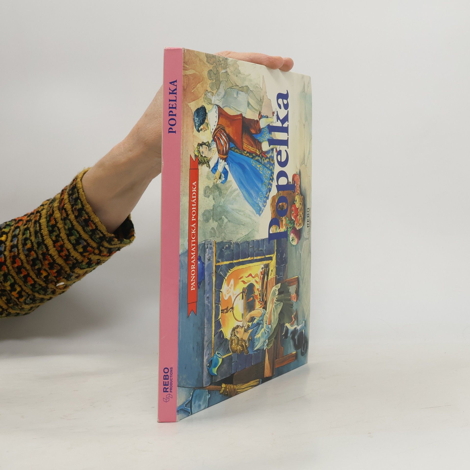 Collectif d'auteurs Popelka. Panoramatická pohádka. (pop-up leporelo)