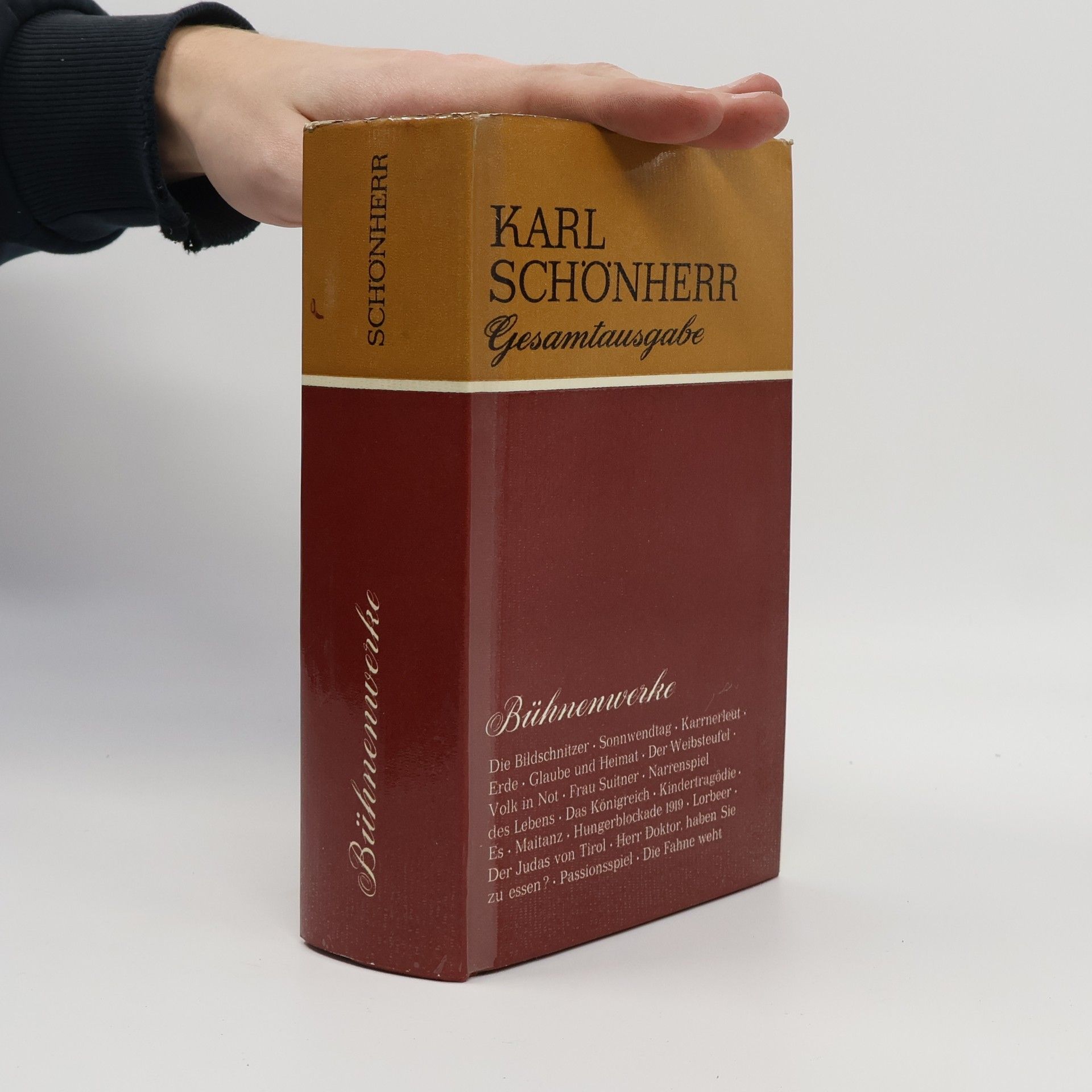 Karl Schönherr Bühnenwerke