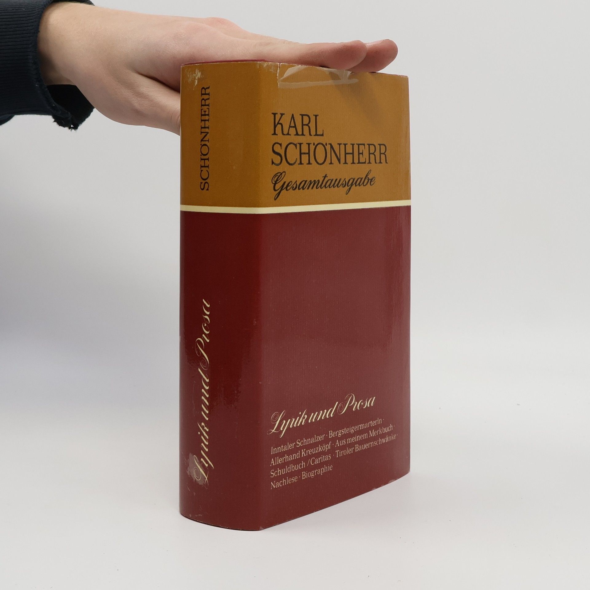 Karl Schönherr Bühnenwerke