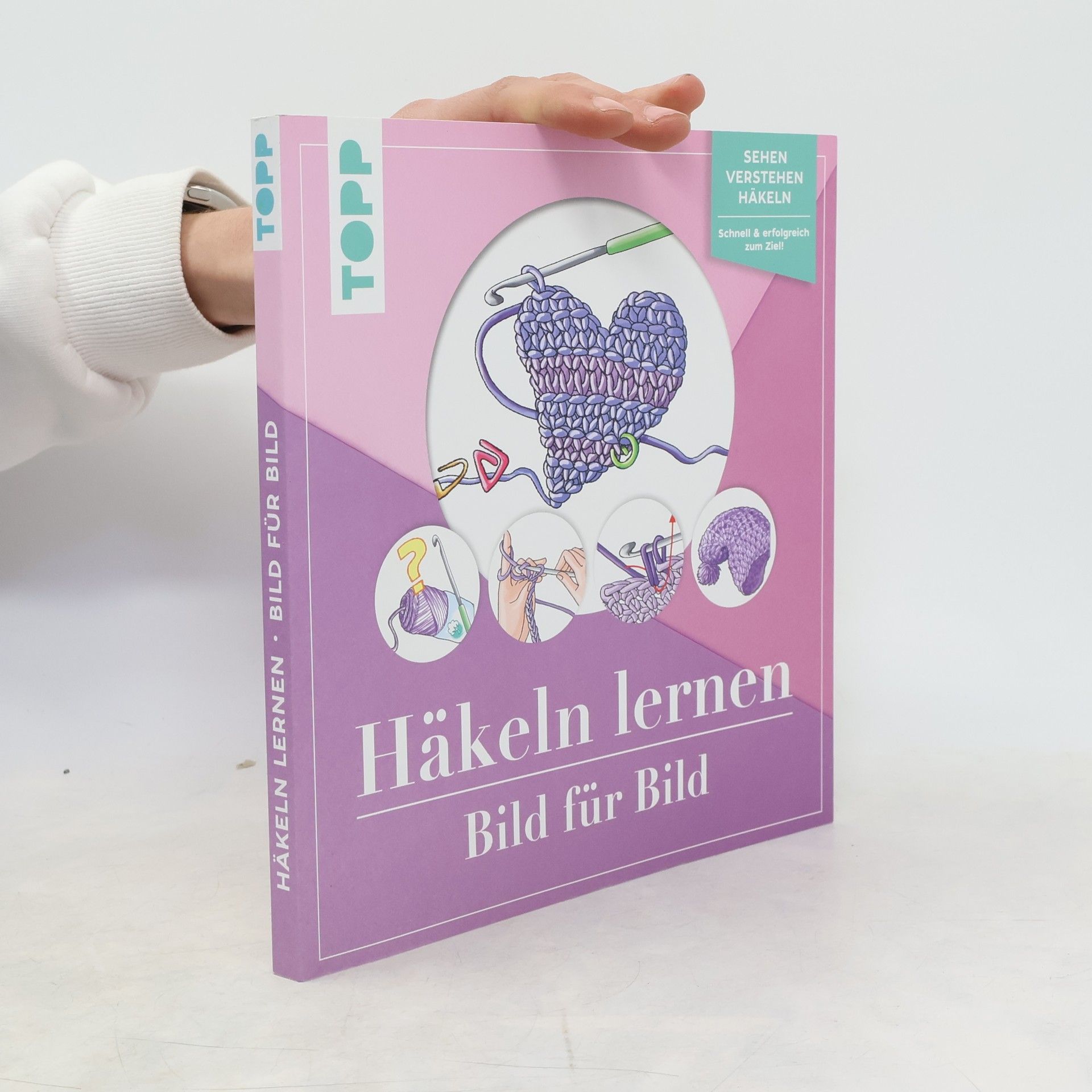 Ursula Schwab Häkeln lernen Bild für Bild