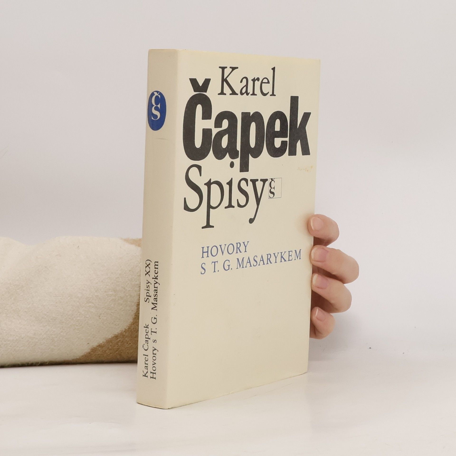Karel Čapek Hovory s T. G. Masarykem