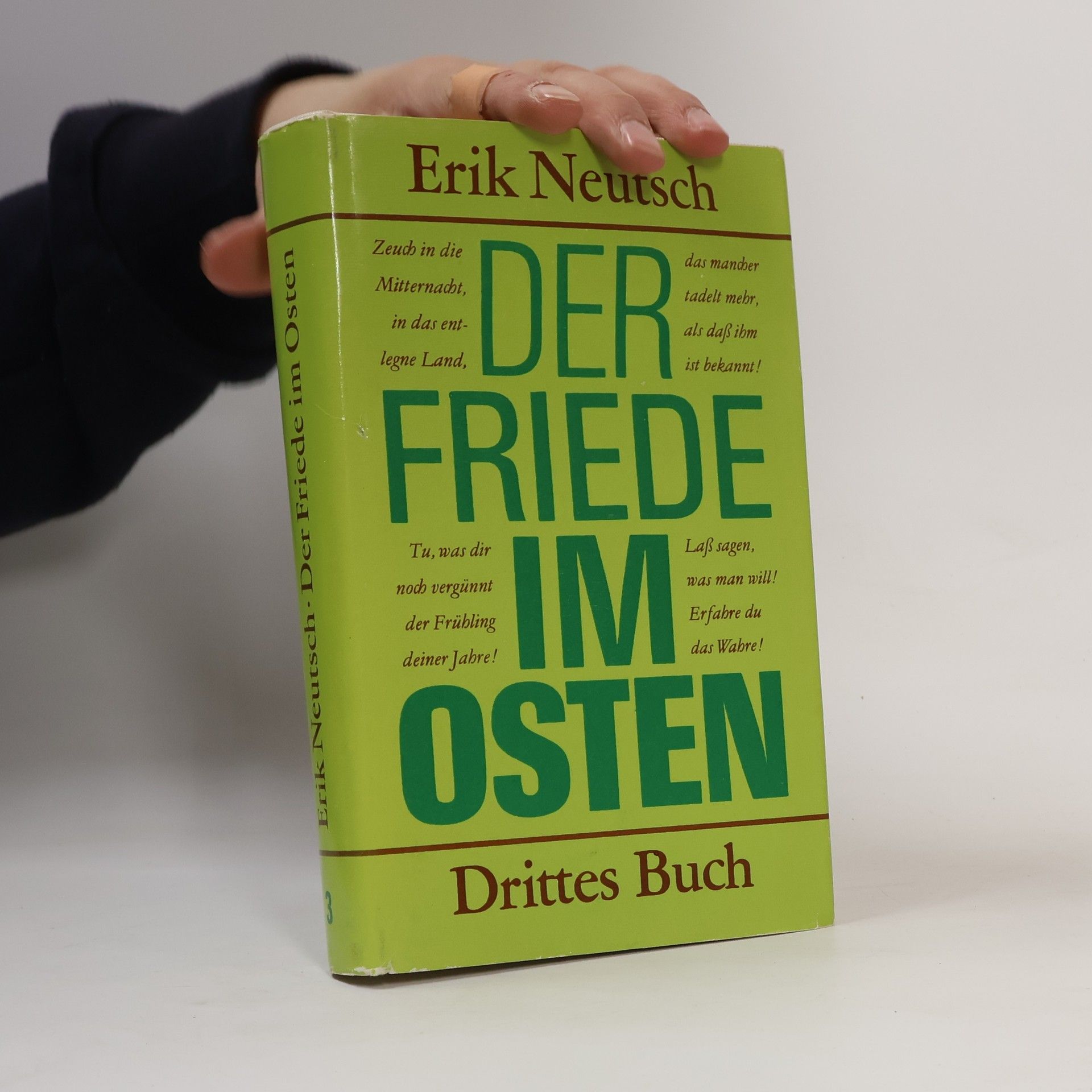 Erik Neutsch Der Friede im Osten 3
