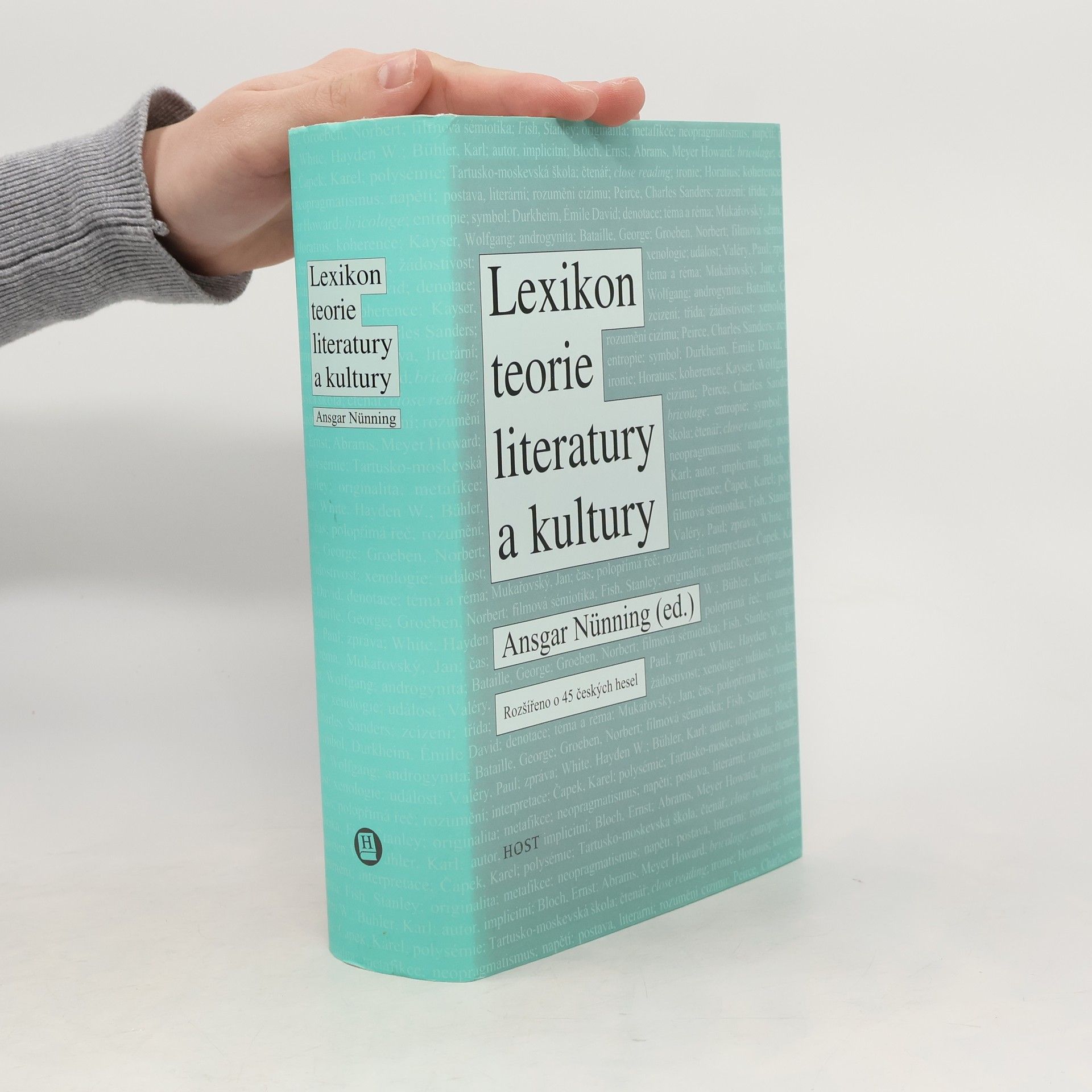 Jiří Holý Lexikon teorie literatury a kultury: koncepce - osobnosti - základní pojmy