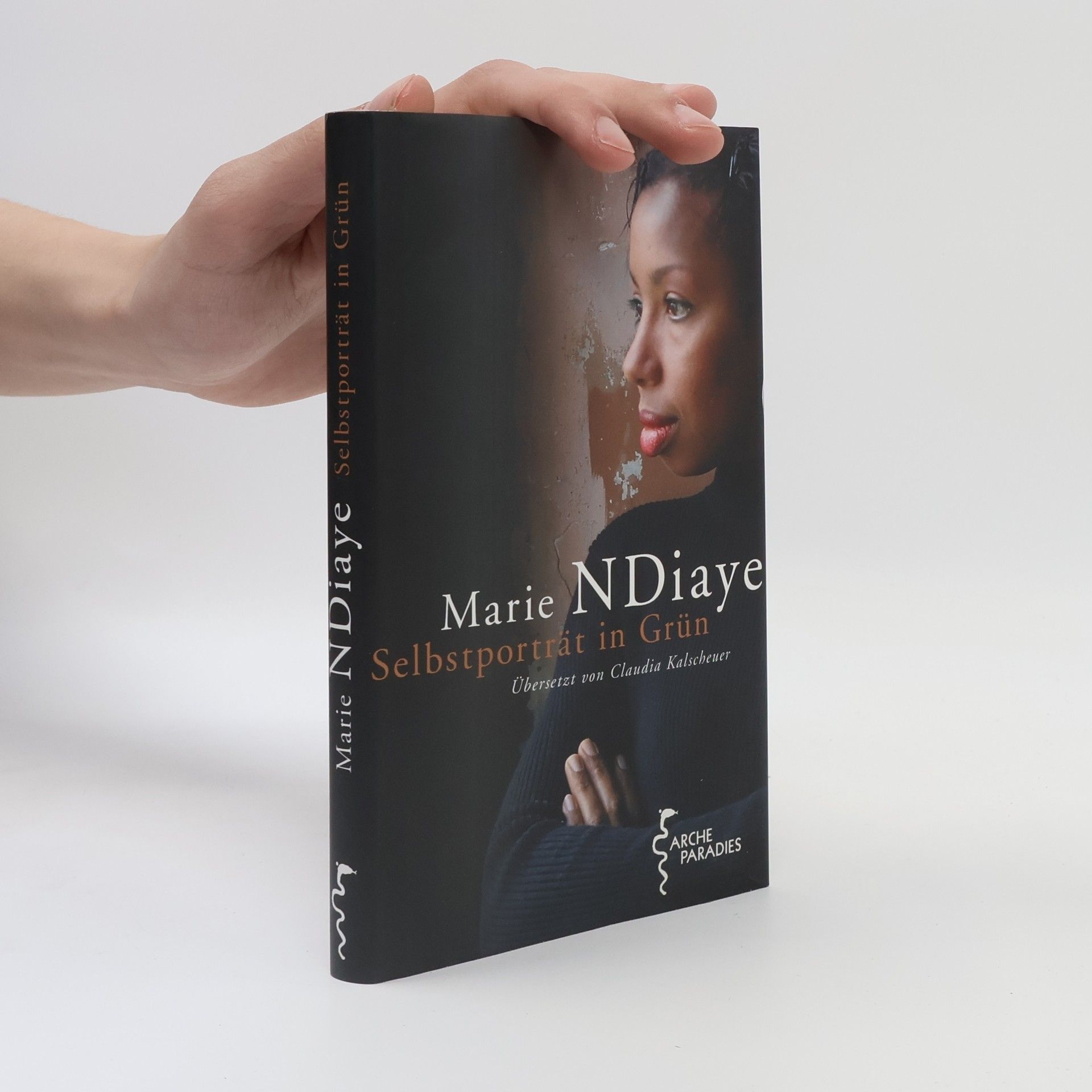 Marie NDiaye Selbstporträt in Grün