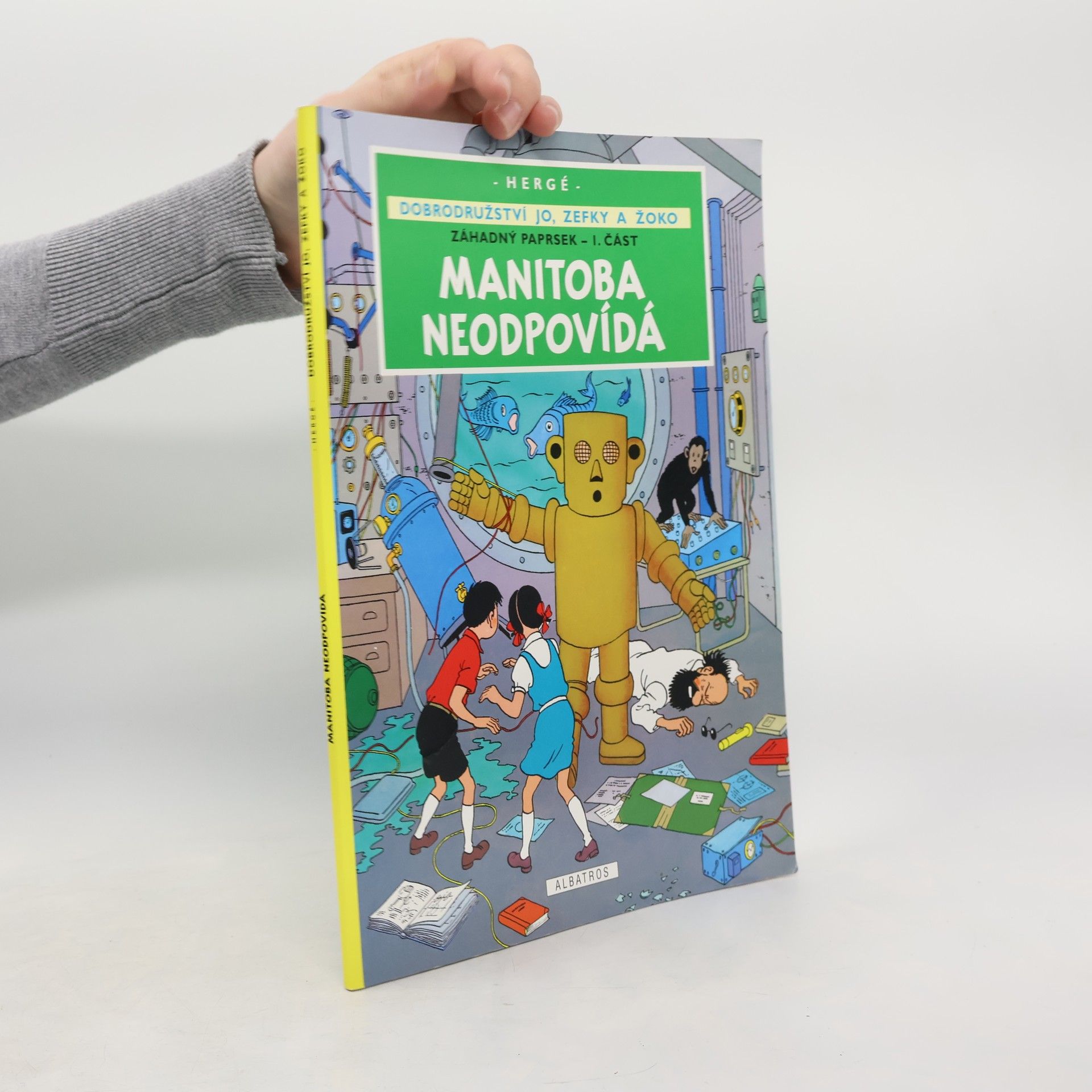 Hergé Záhadný paprsek. I. část. Manitoba neodpovídá