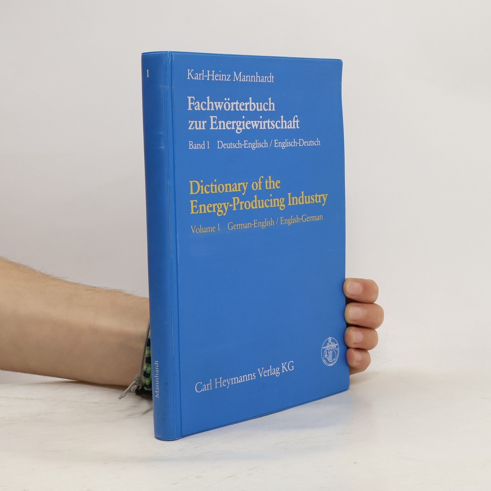 Karl-Heinz Mannhardt Fachwörterbuch zur Energiewirtschaft