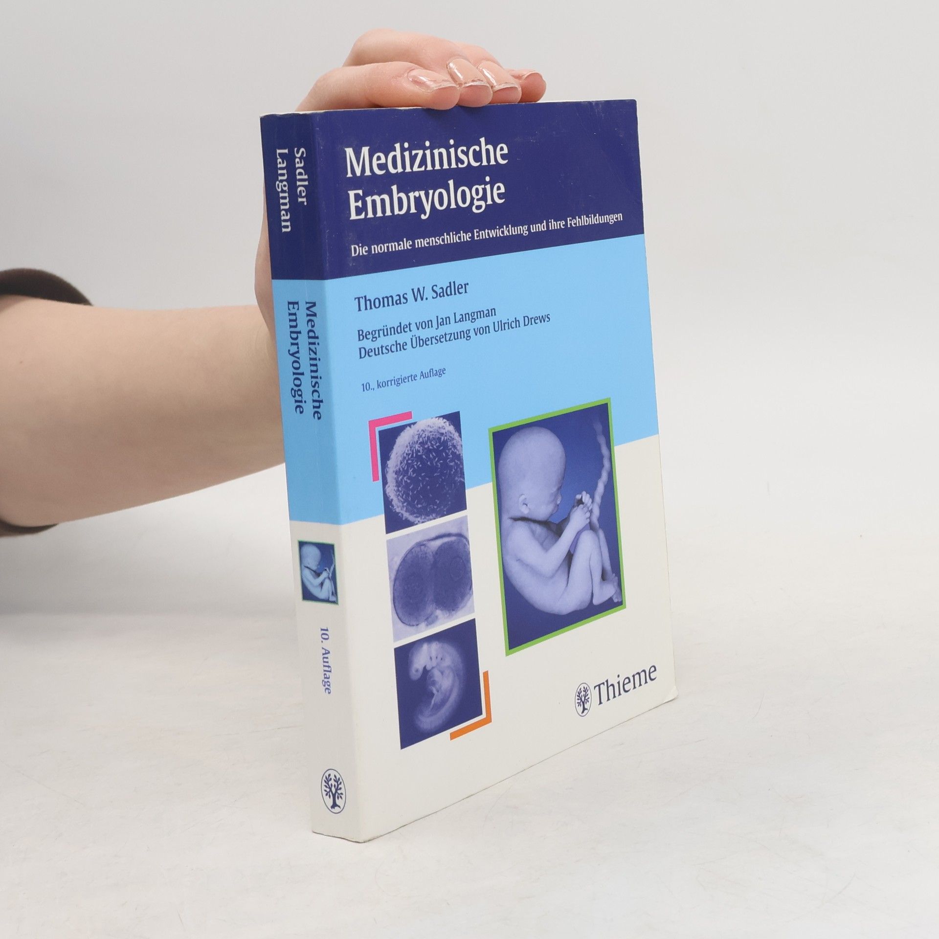 Thomas W. Sadler Medizinische Embryologie
