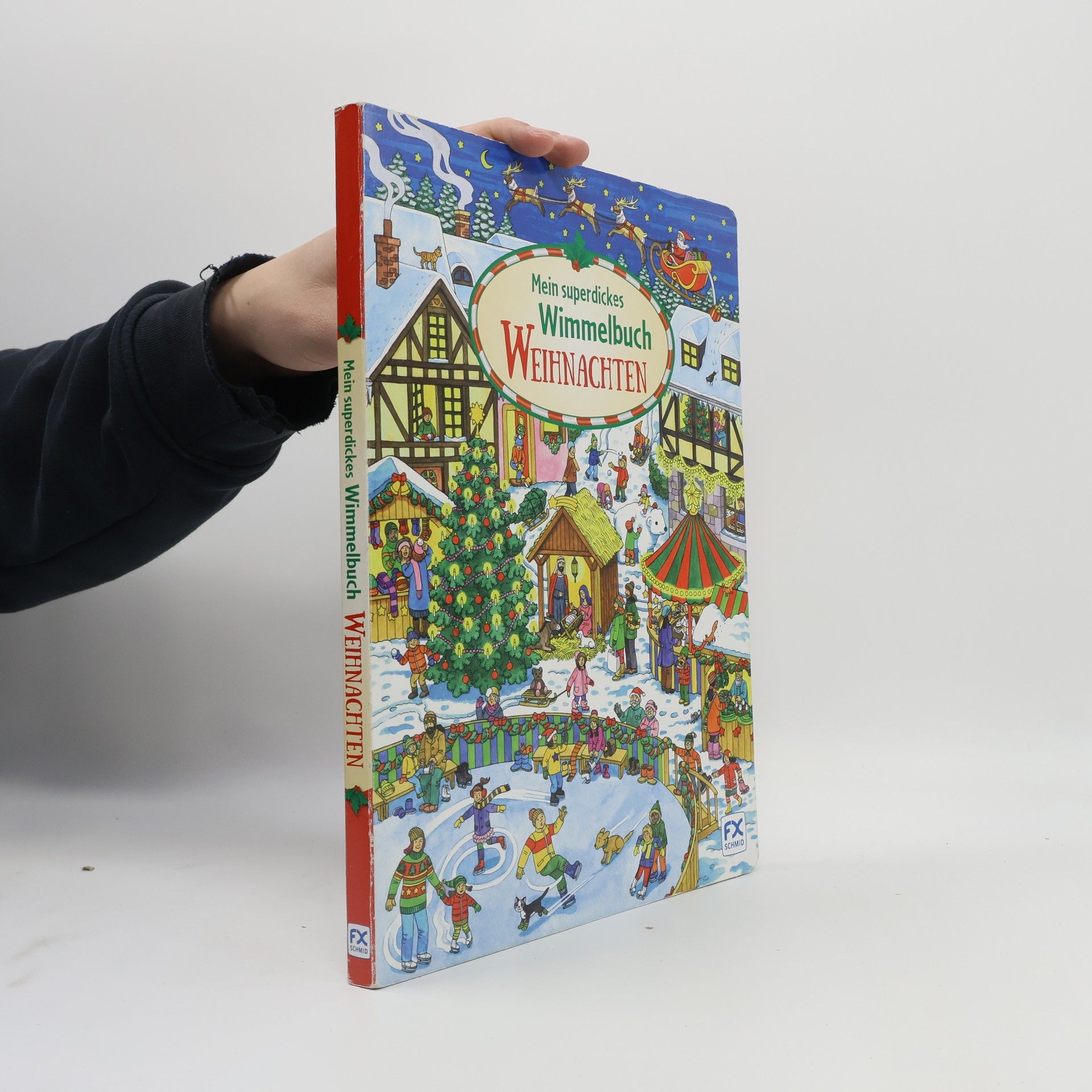 Caryad Mein superdickes Wimmelbuch Weihnachten