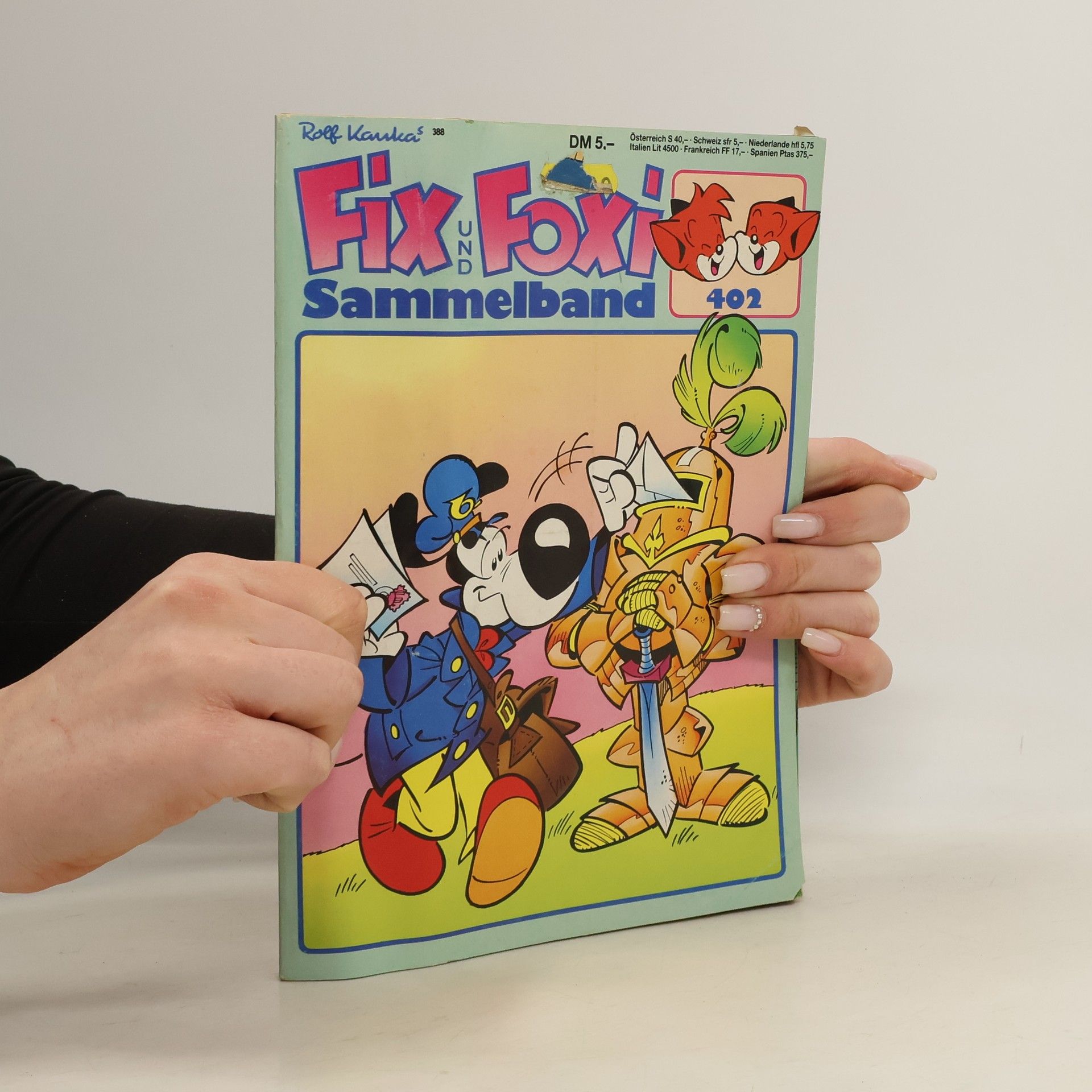 Rolf Kauka Fix und Foxi Sammelband 402