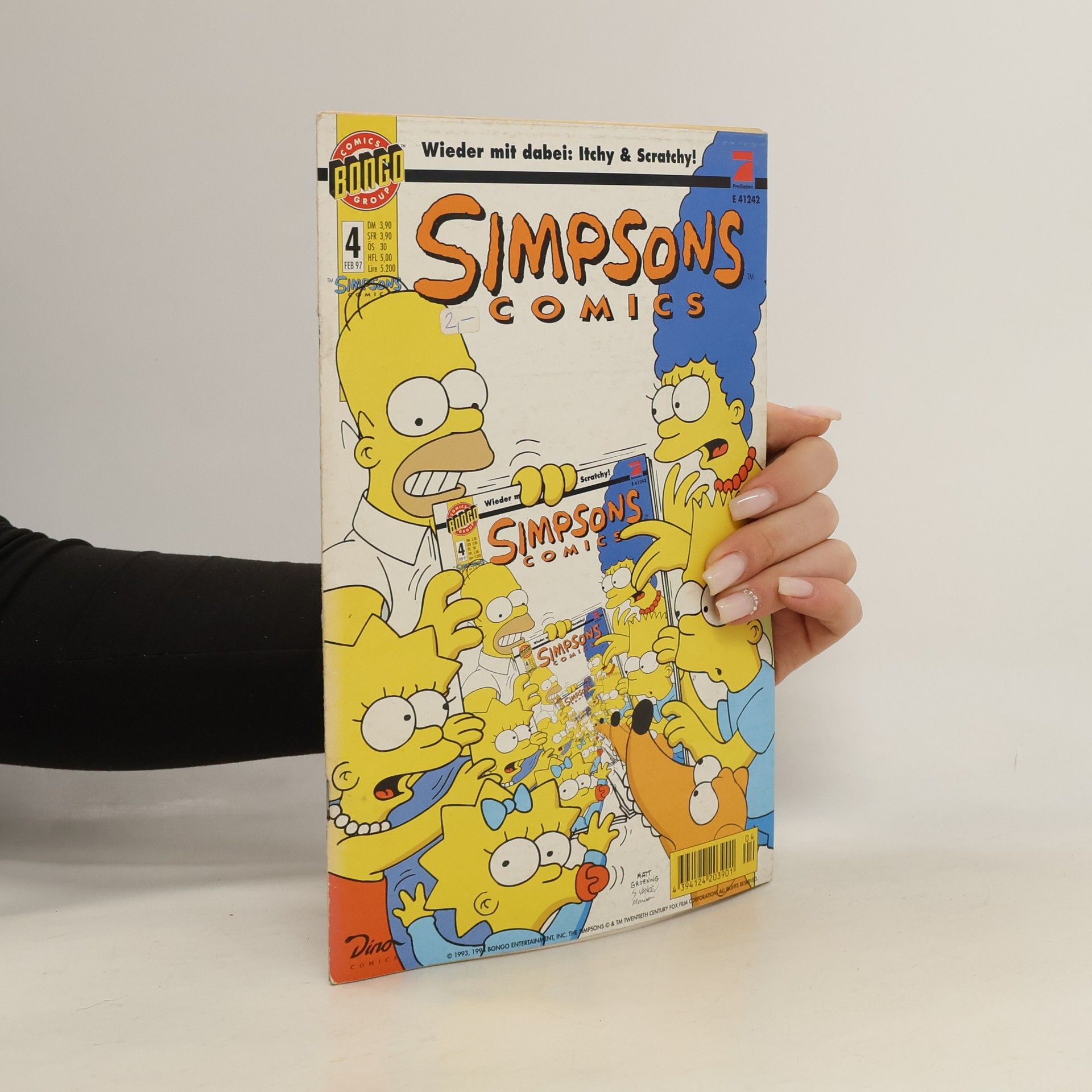 Matt Groening Simpsons Comics 4/1997