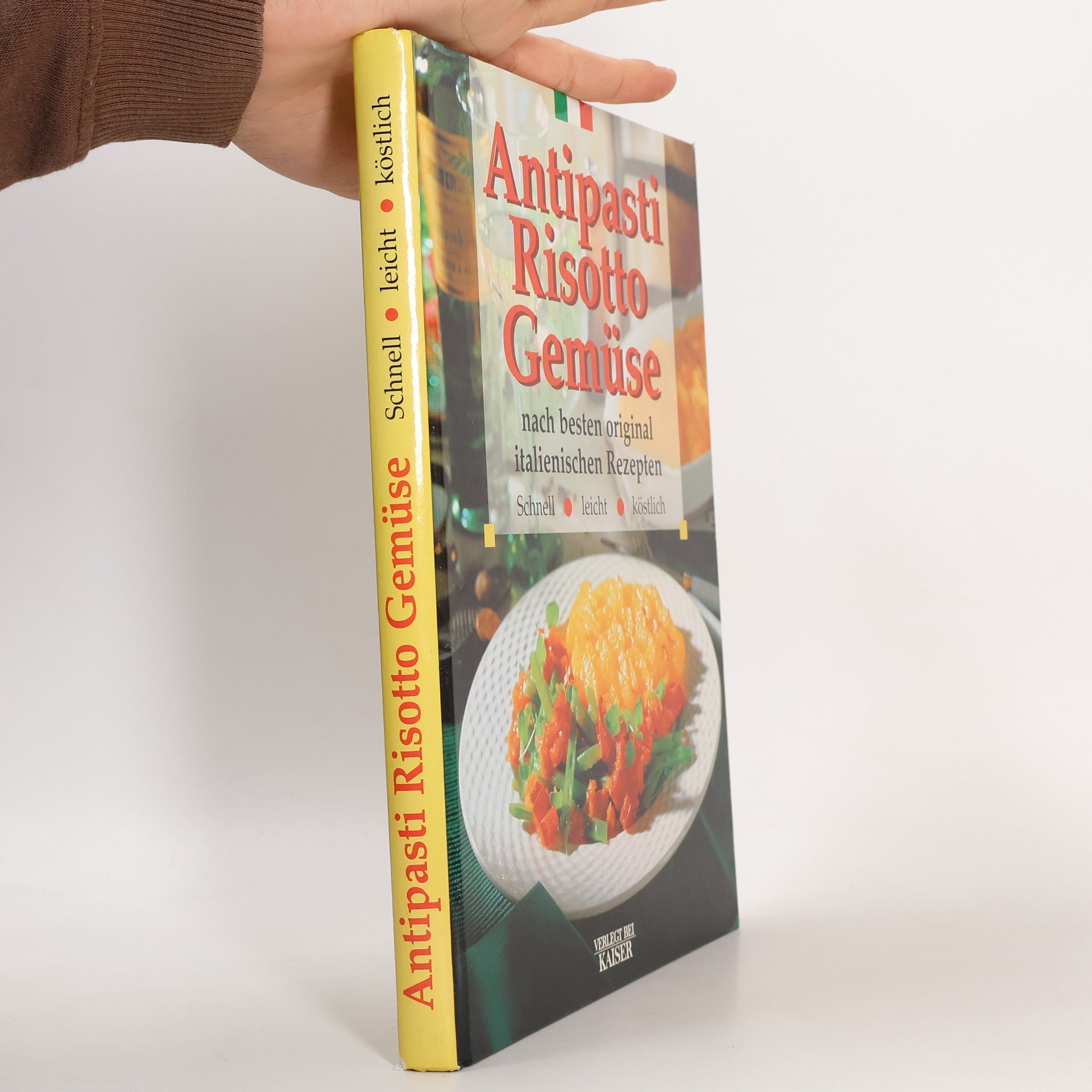 Antipasti, Risotto, Gemüse nach besten original italienischen Rezepten