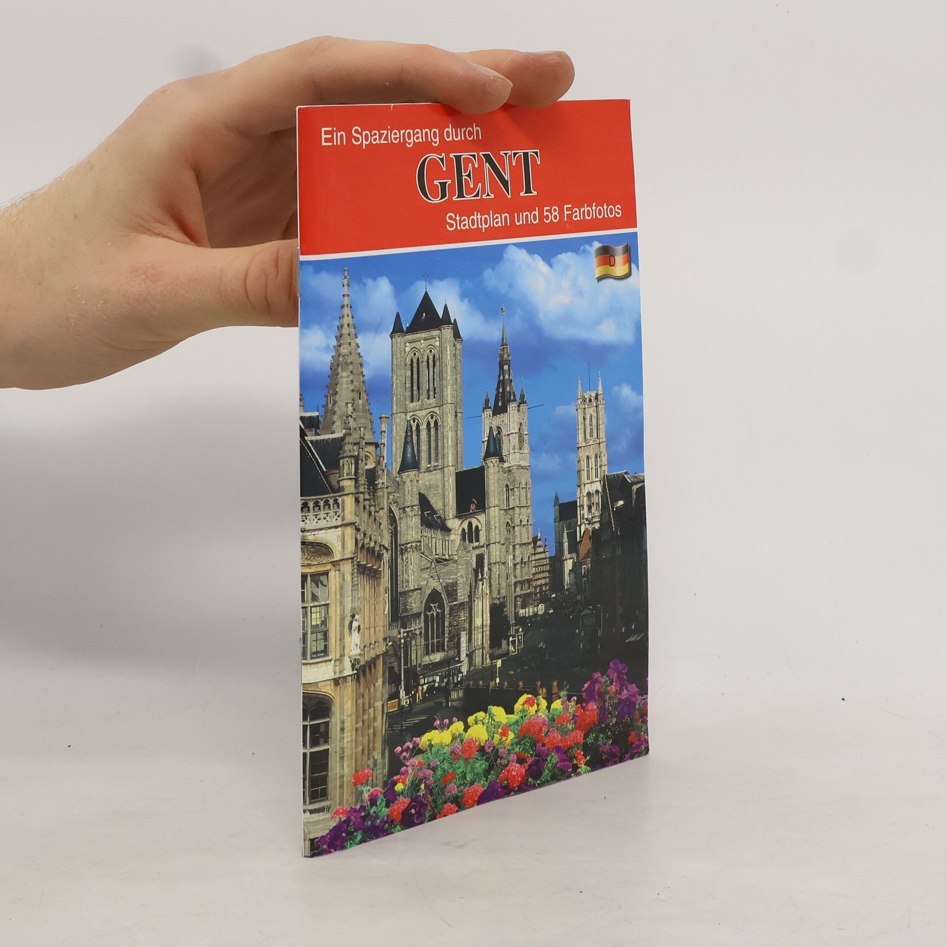Autorenkollektiv Ein Spaziergang durch Gent. Stadtplan und 58 Farbfotos