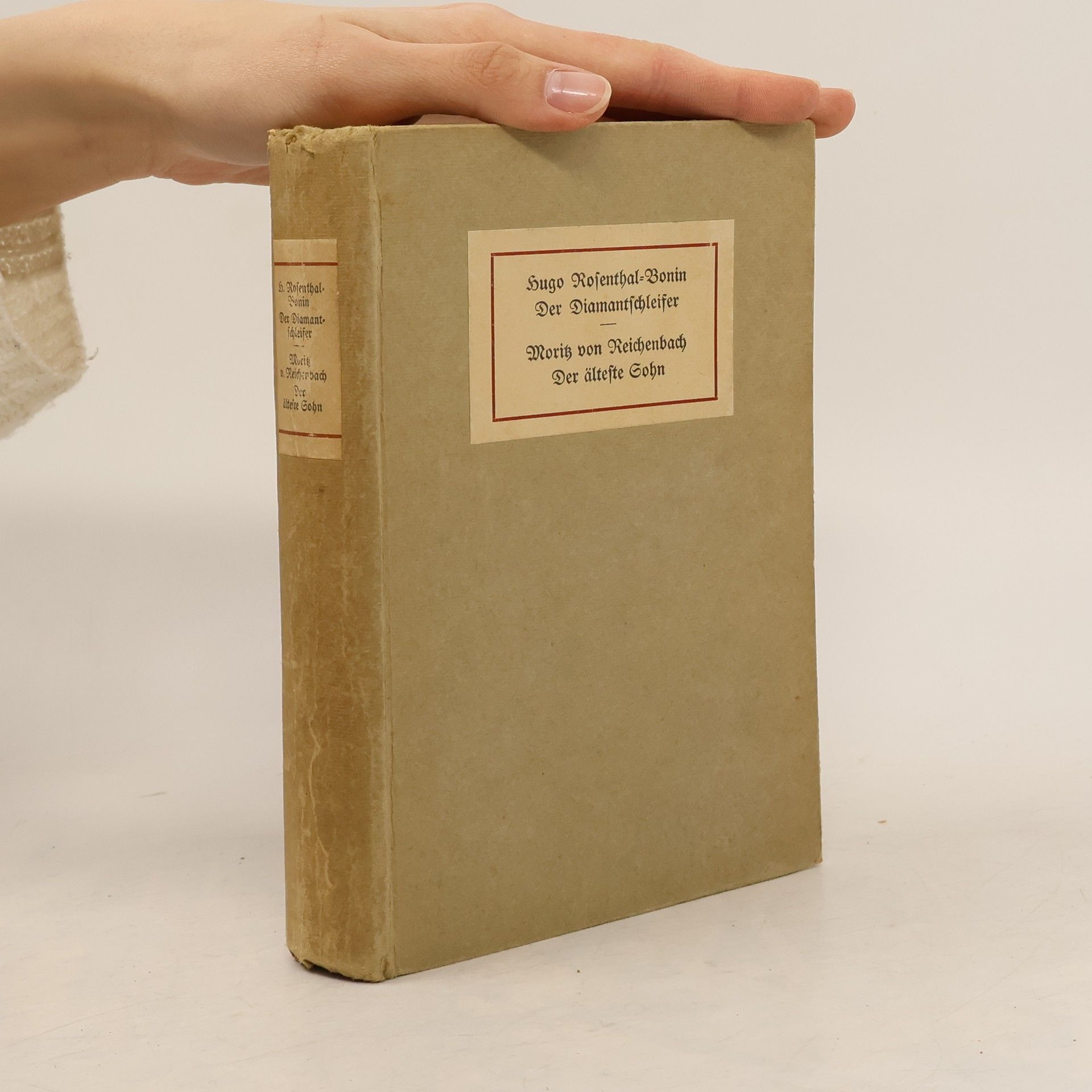 Der Diamantschleifer. Der älteste Sohn