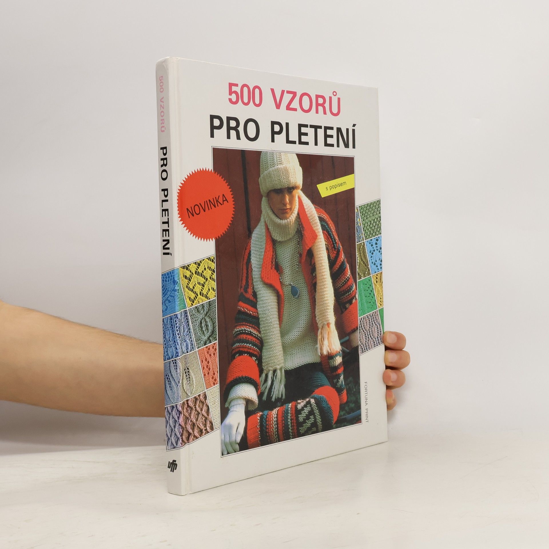 Božena Hrabětová 500 vzorů pro pletení. Pět set vzorů pro pletení.