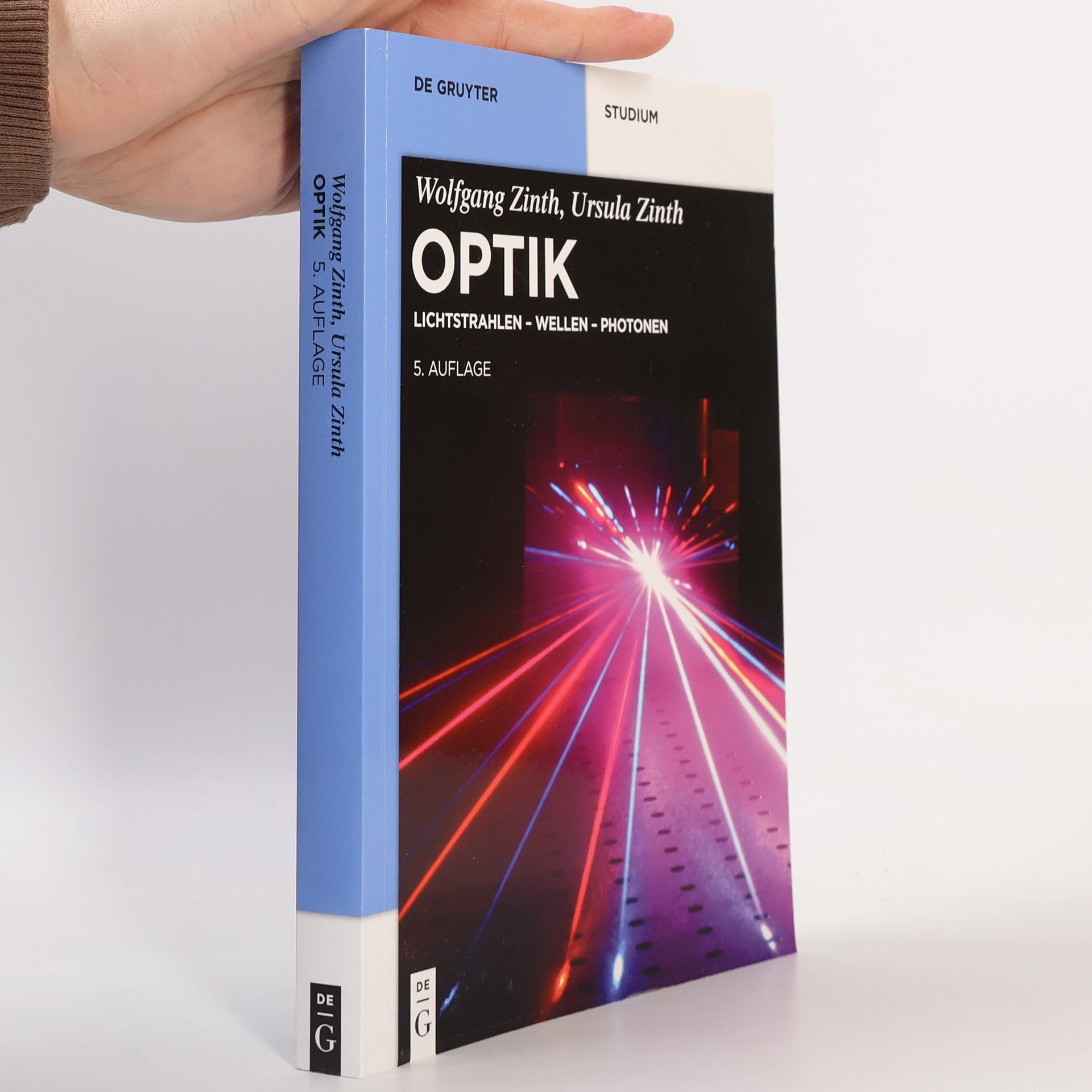 Wolfgang Zinth De Gruyter Studium: Optik