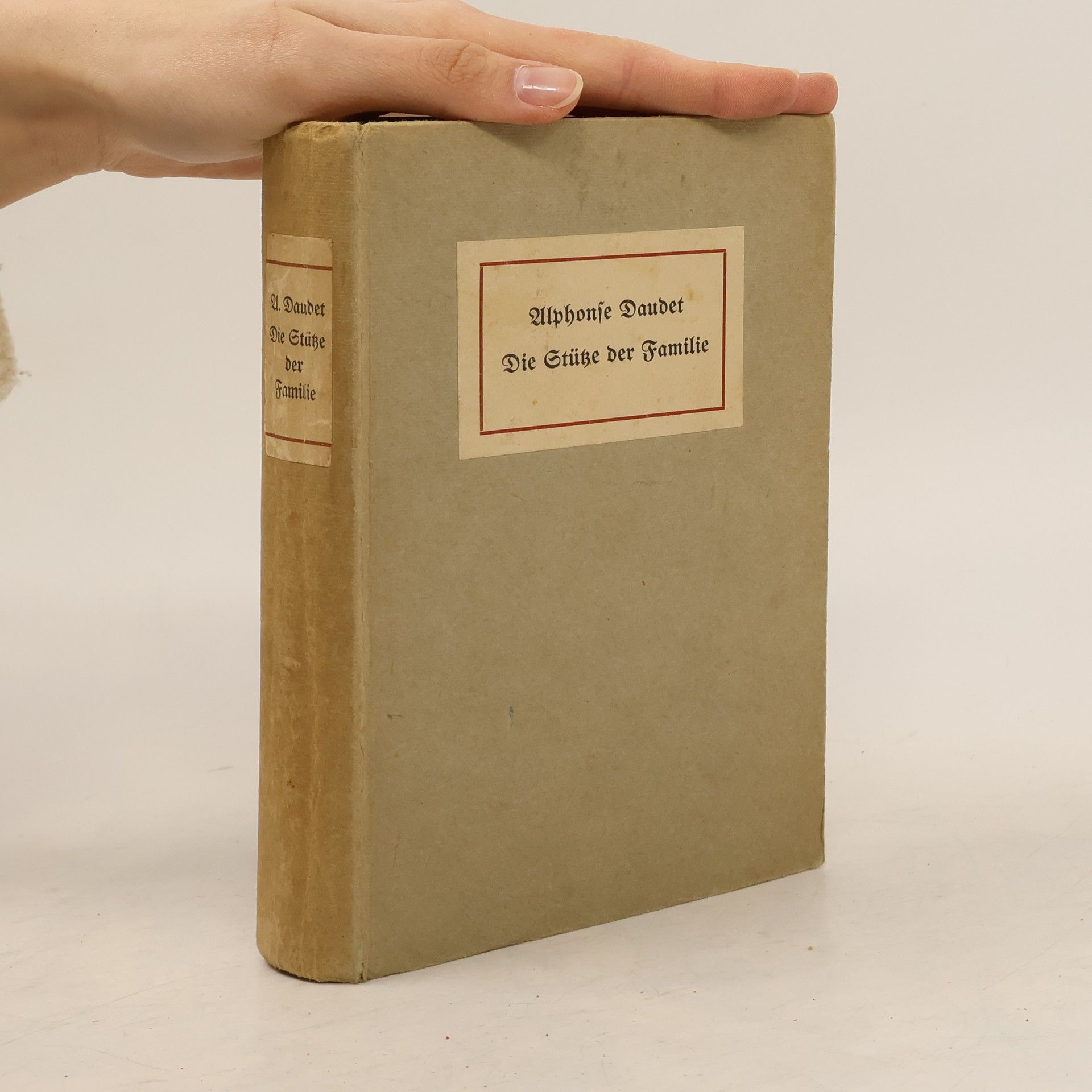 Alphonse Daudet Die Stütze der Familie