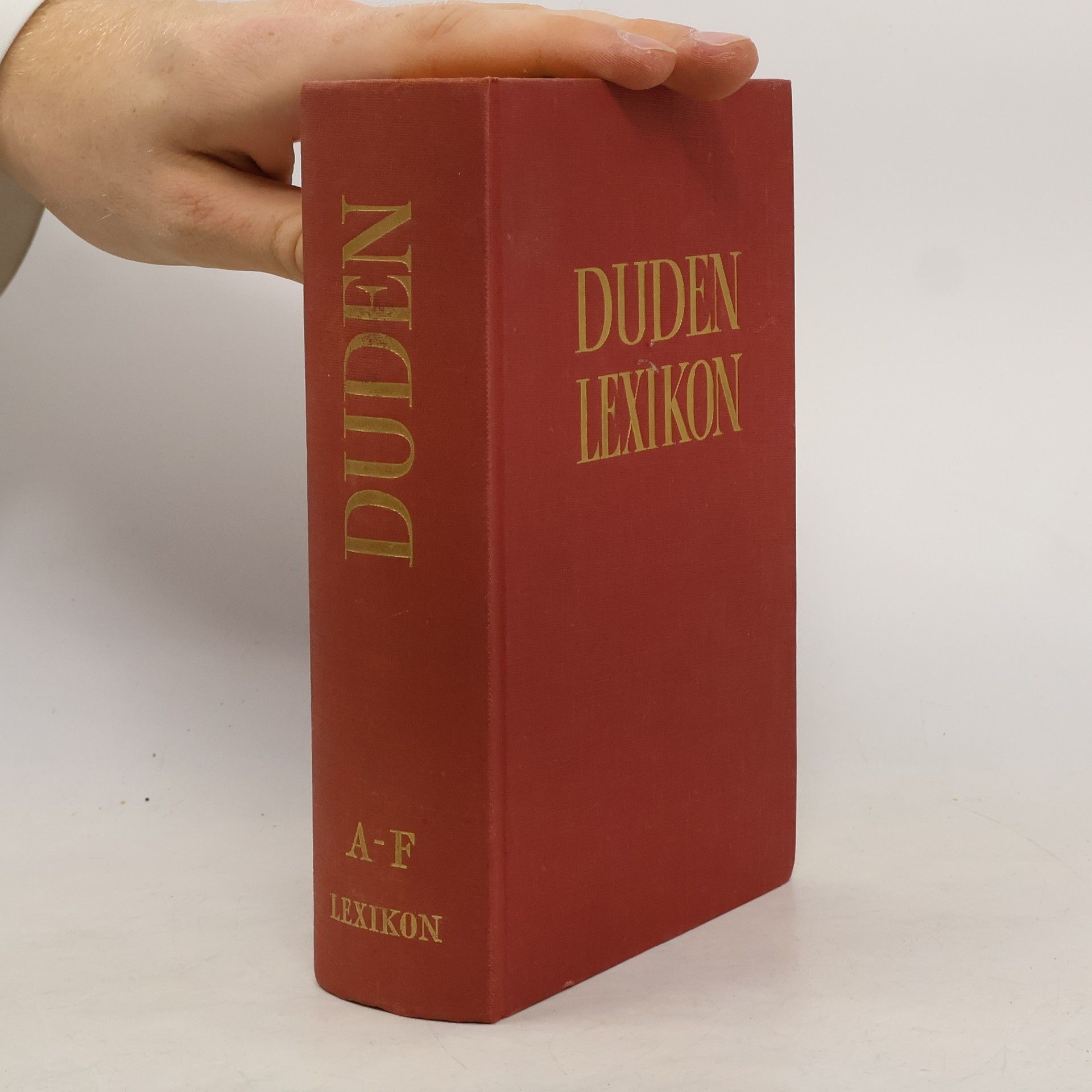 Various authors Duden Lexikon A-F