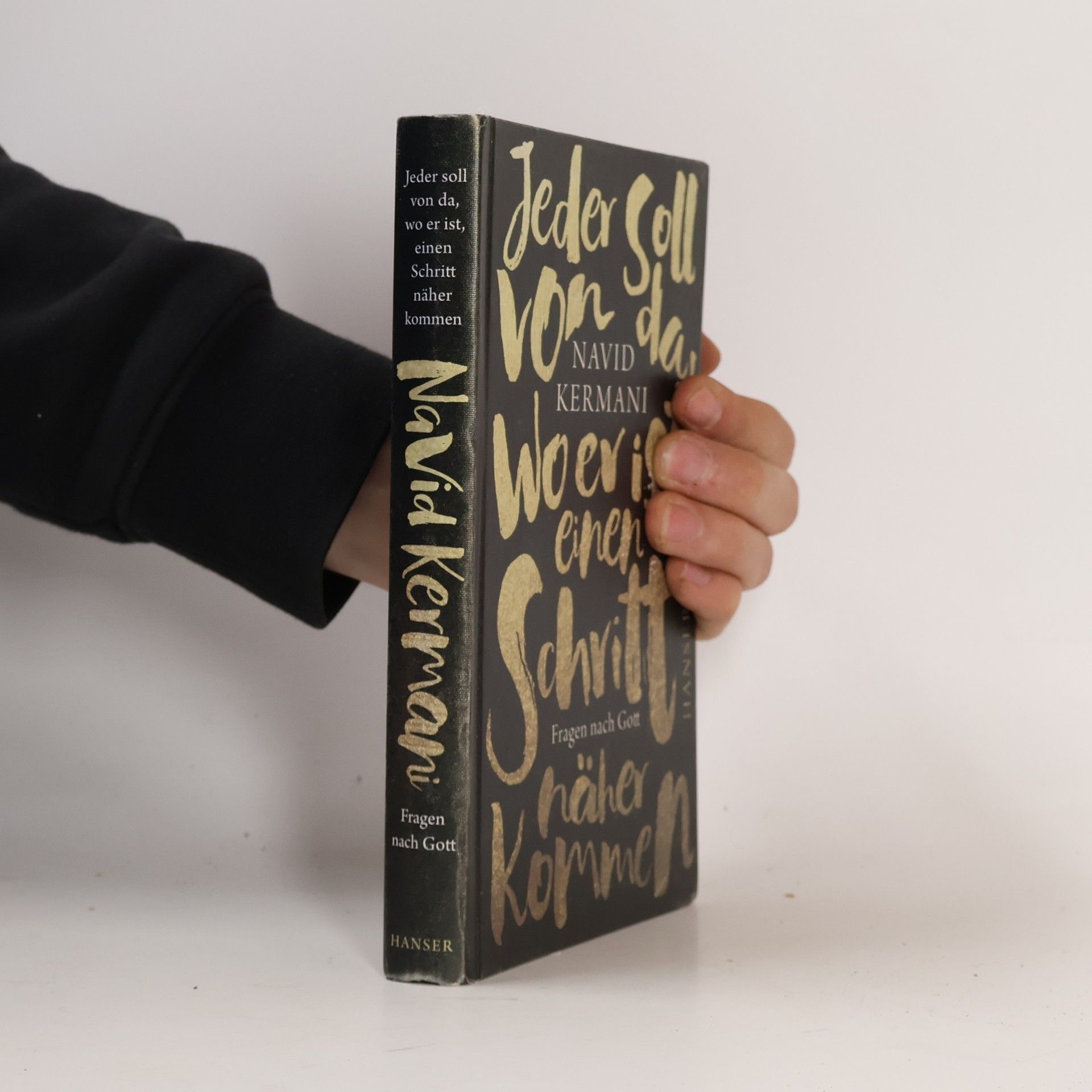 Navid Kermani Jeder soll von da, wo er ist, einen Schritt näher kommen