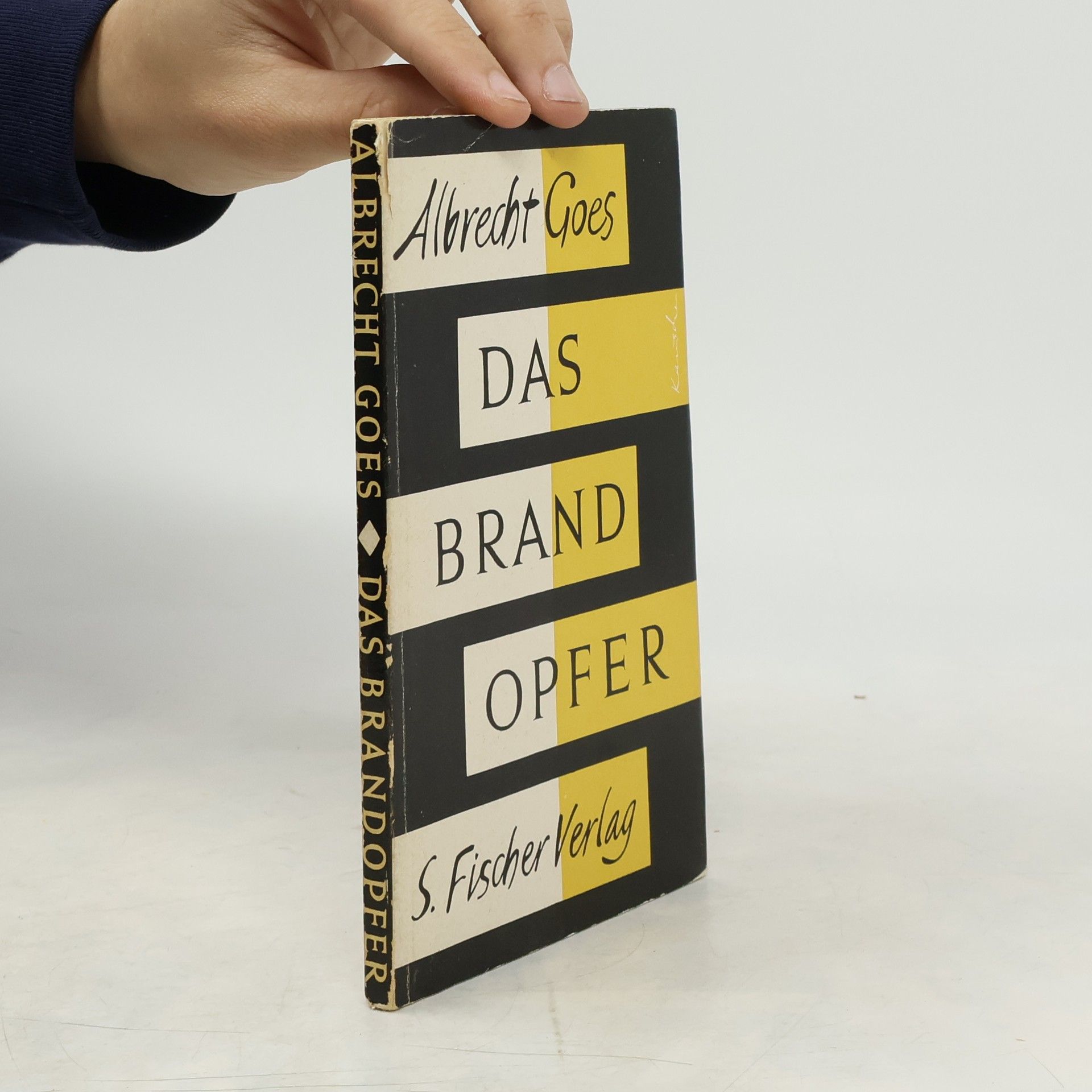 Albrecht Goeschel Das Brand Opfer