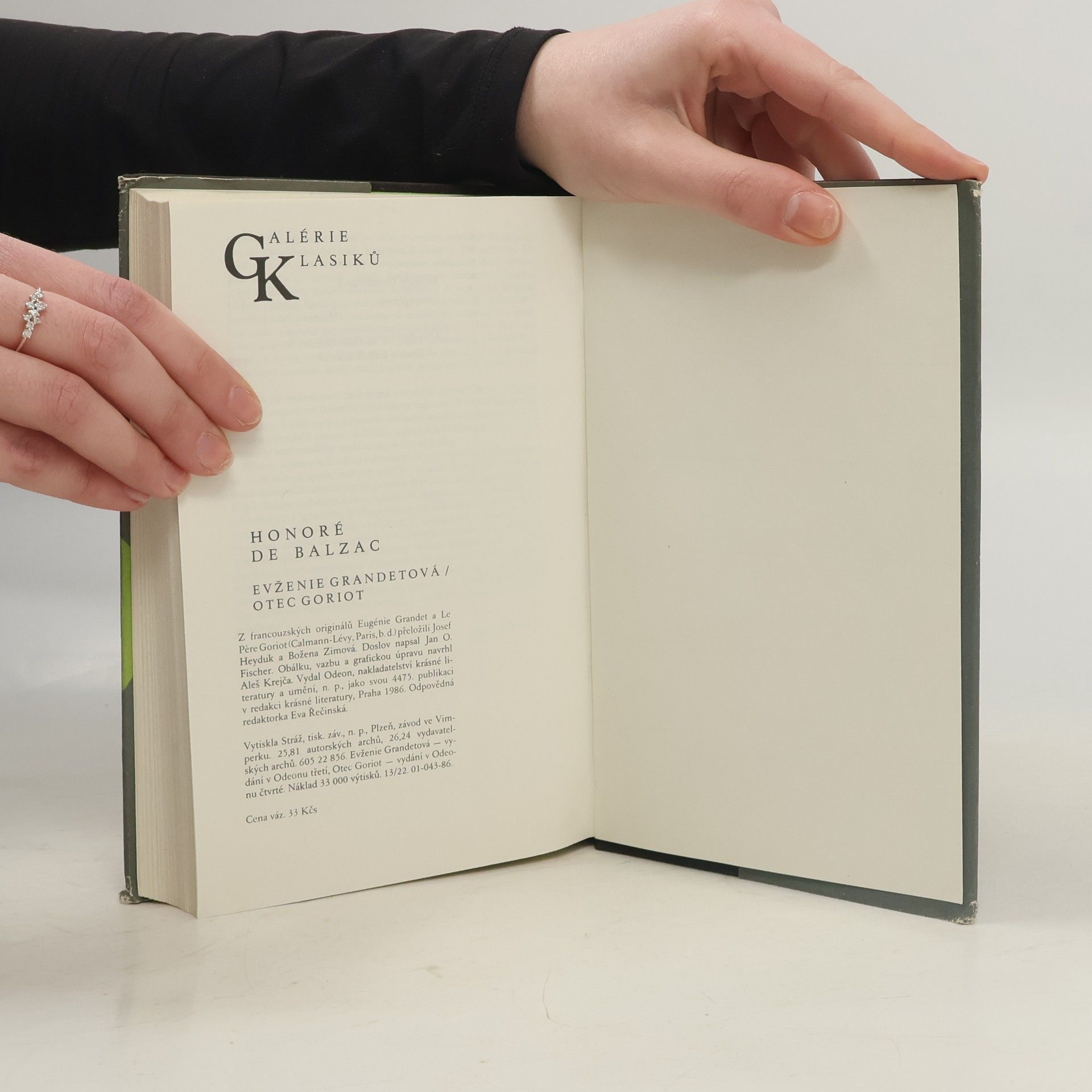 Honoré de Balzac Evženie Grandetová. Otec Goriot