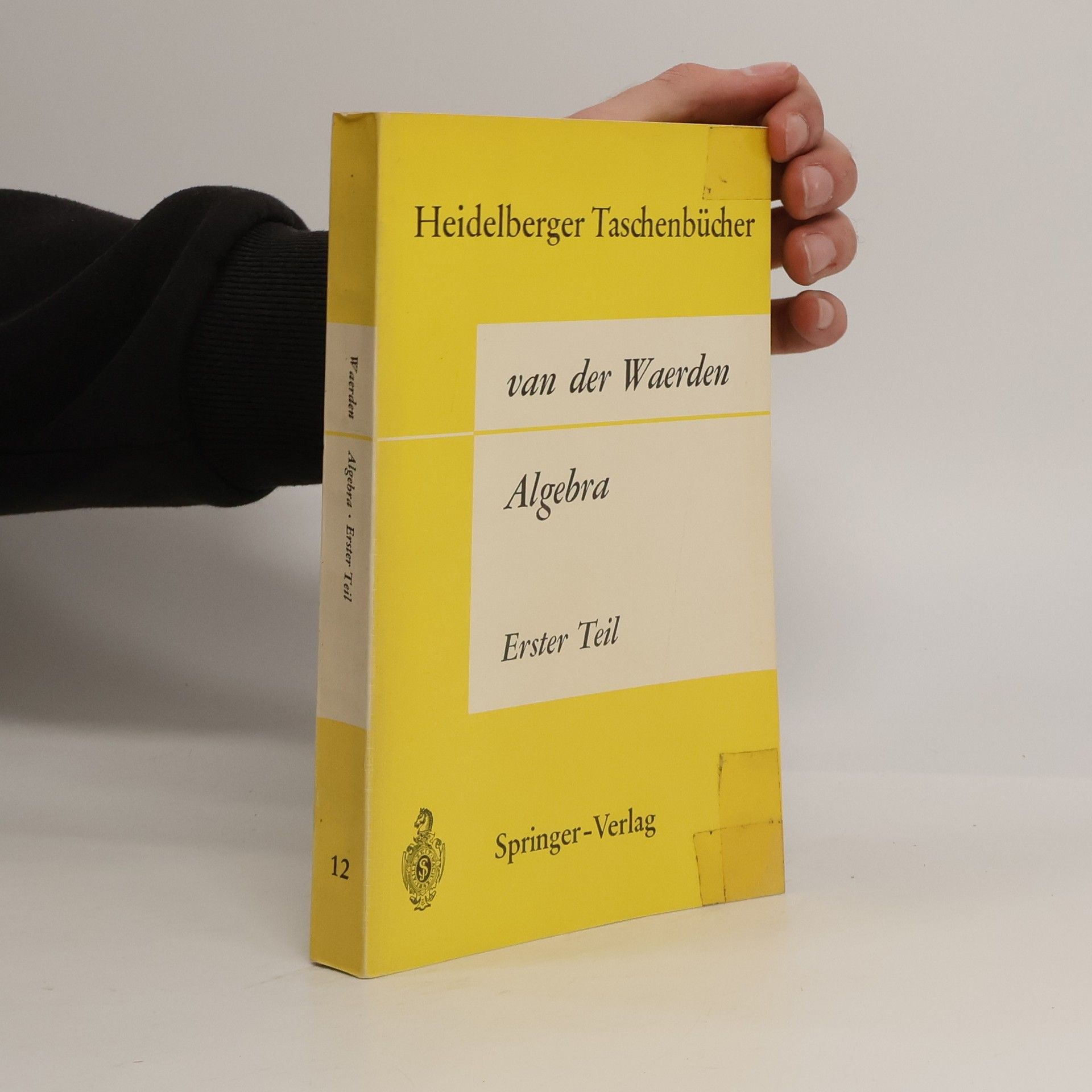 Bartel L. van der Waerden Heidelberger Taschenbücher. Algebra