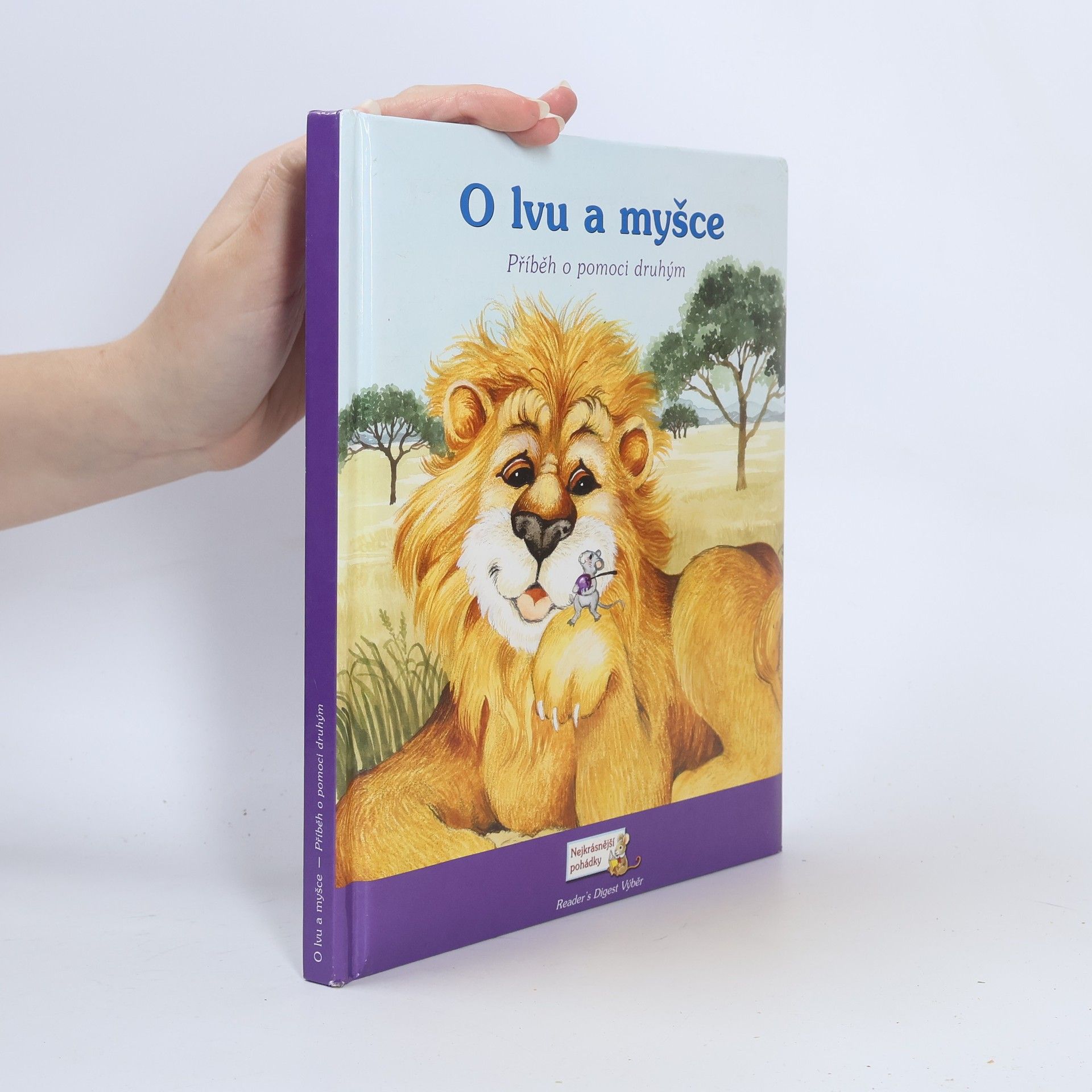 Collectif d'auteurs O lvu a myšce. Příběh o pomoci druhým