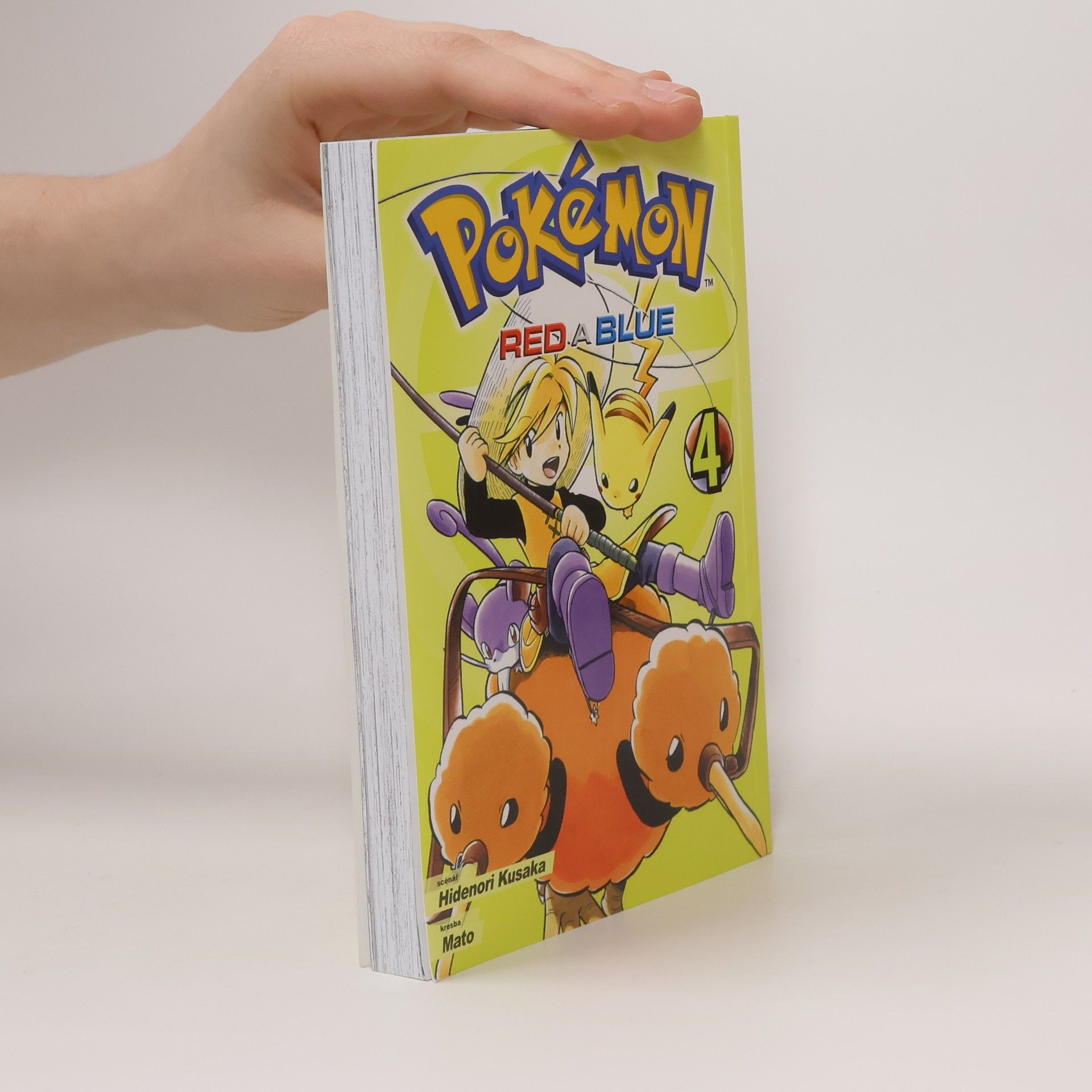 Hidenori Kusaka Pokémon. Red a Blue 4
