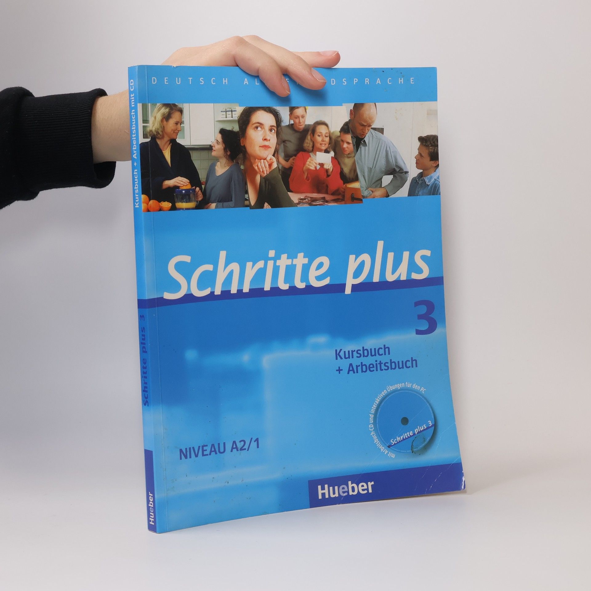 Autorenkollektiv Schritte plus 3, Niveau A2/1 (Kursbuch + Arbeitsbuch)