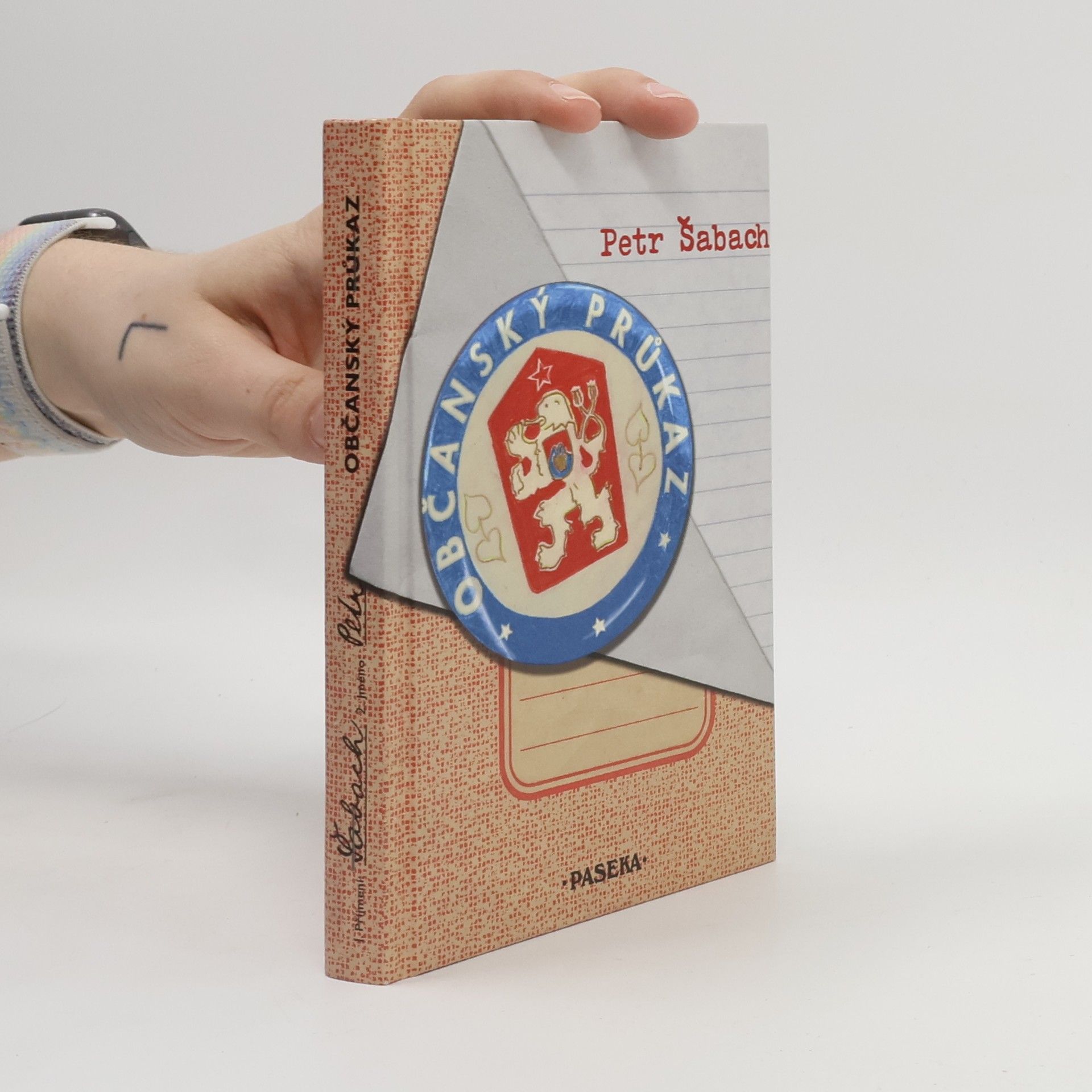 Petr Šabach Občanský průkaz