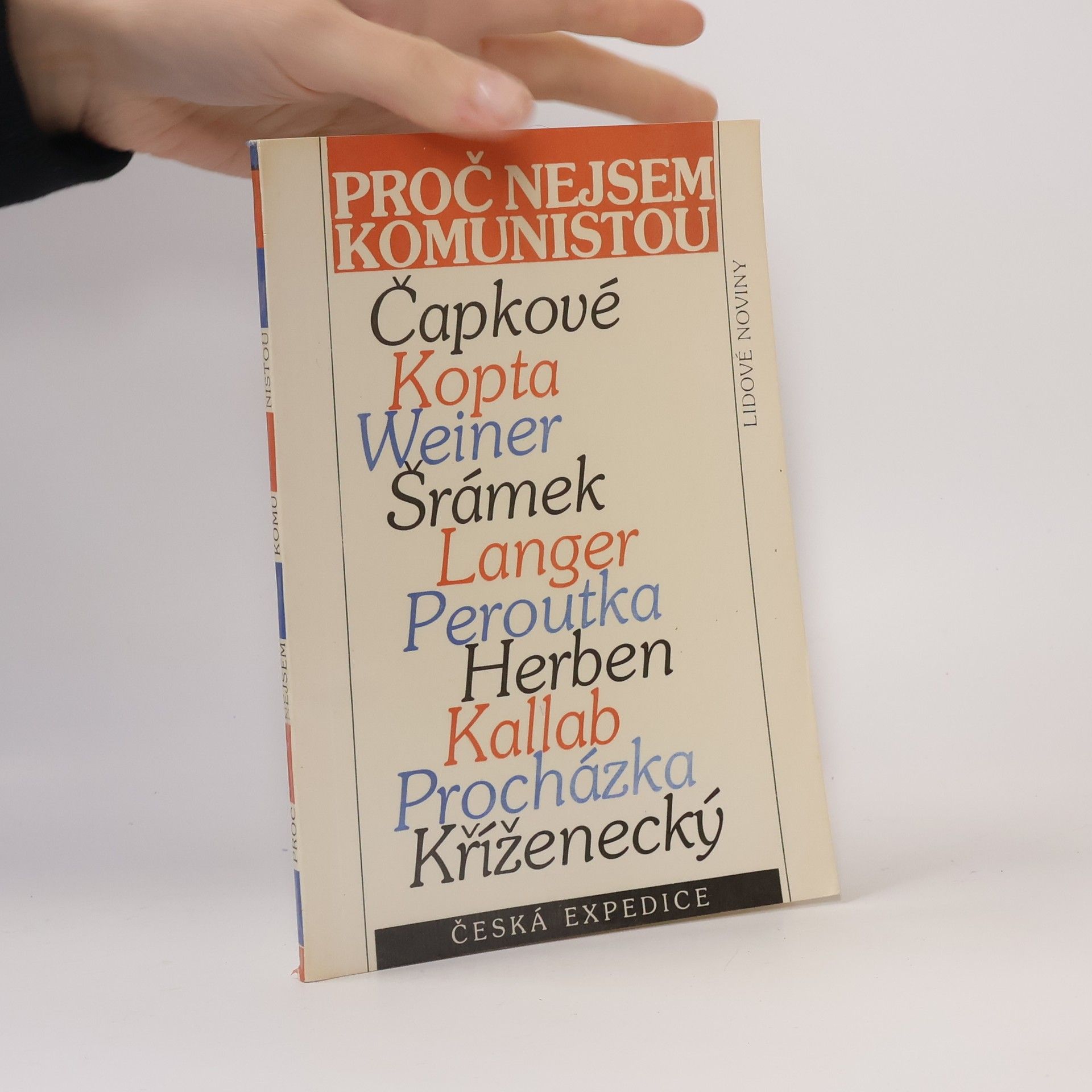 Collectif d'auteurs Proč nejsem komunistou?