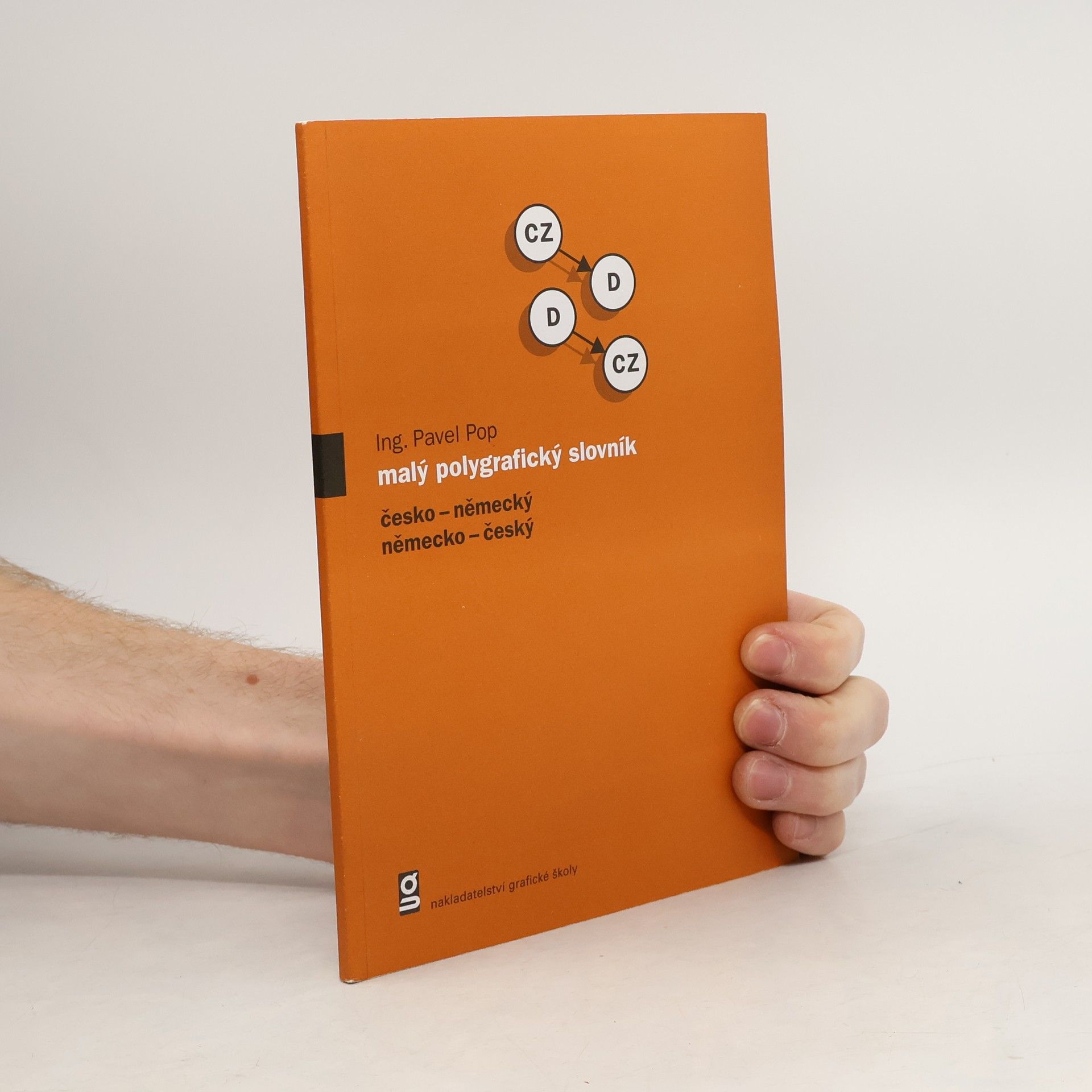 Pavel Pop Malý polygrafický slovník česko-německý, německo-český