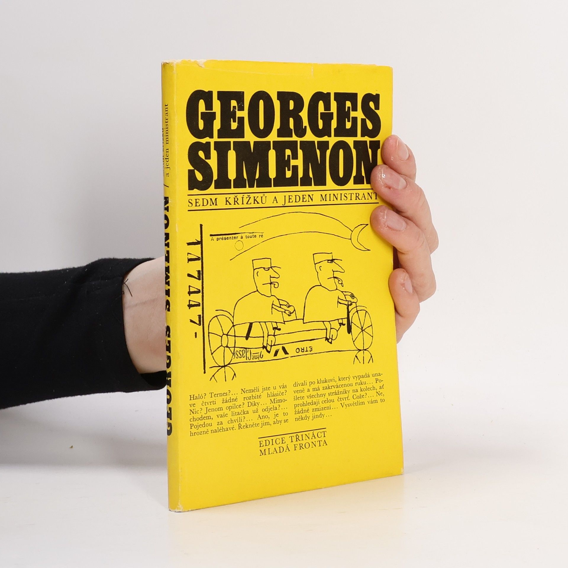 Georges Simenon Sedm křížků a jeden ministrant