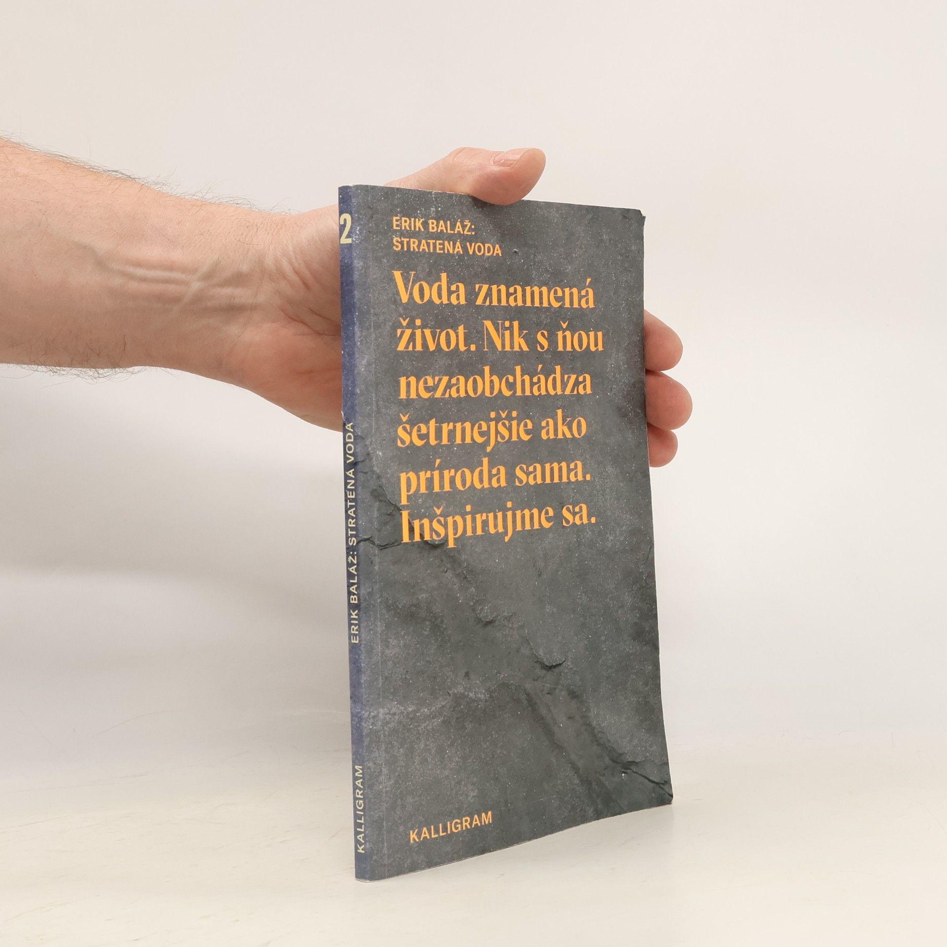 Erik Baláž Stratená voda