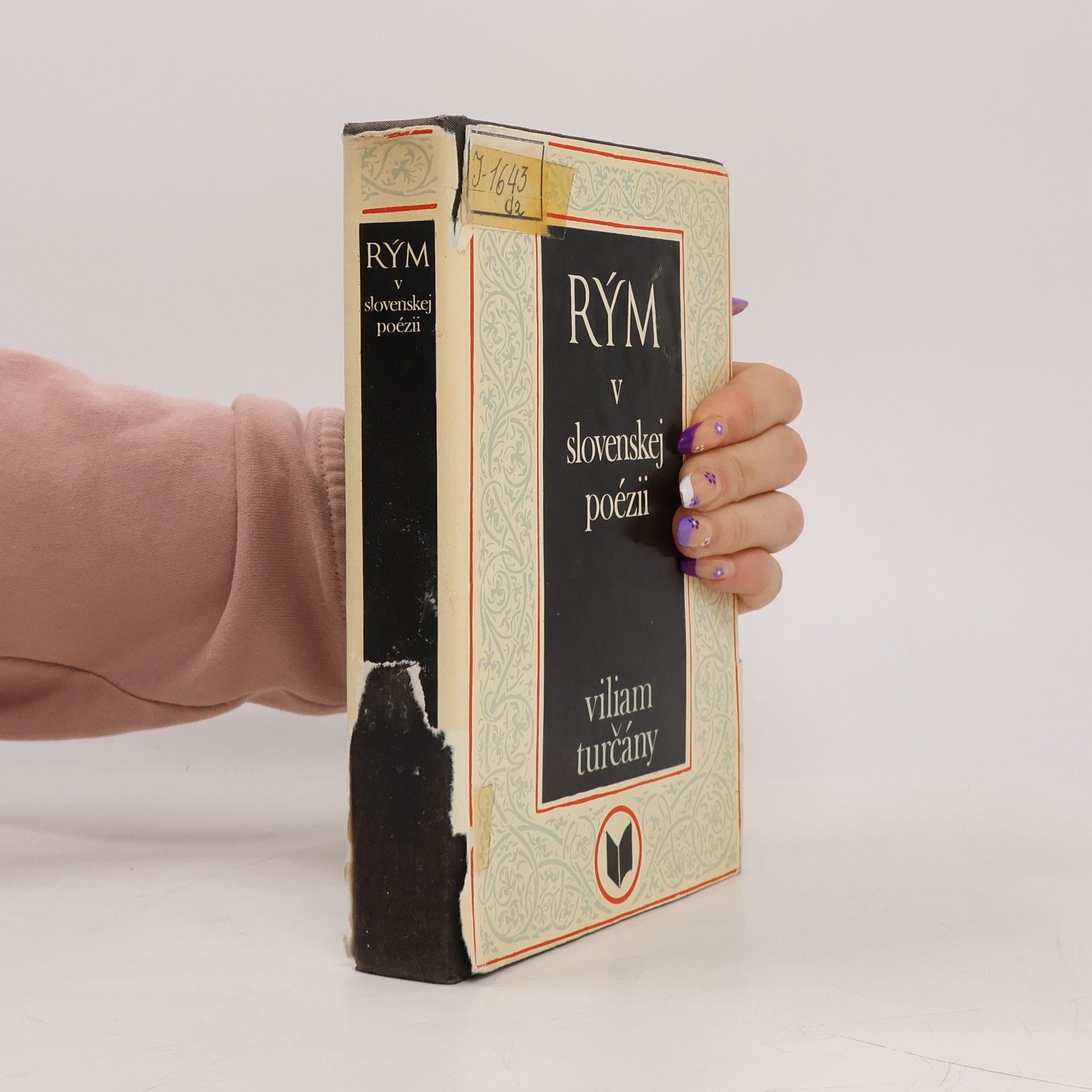 Viliam Turčány Rým v slovenskej poézii