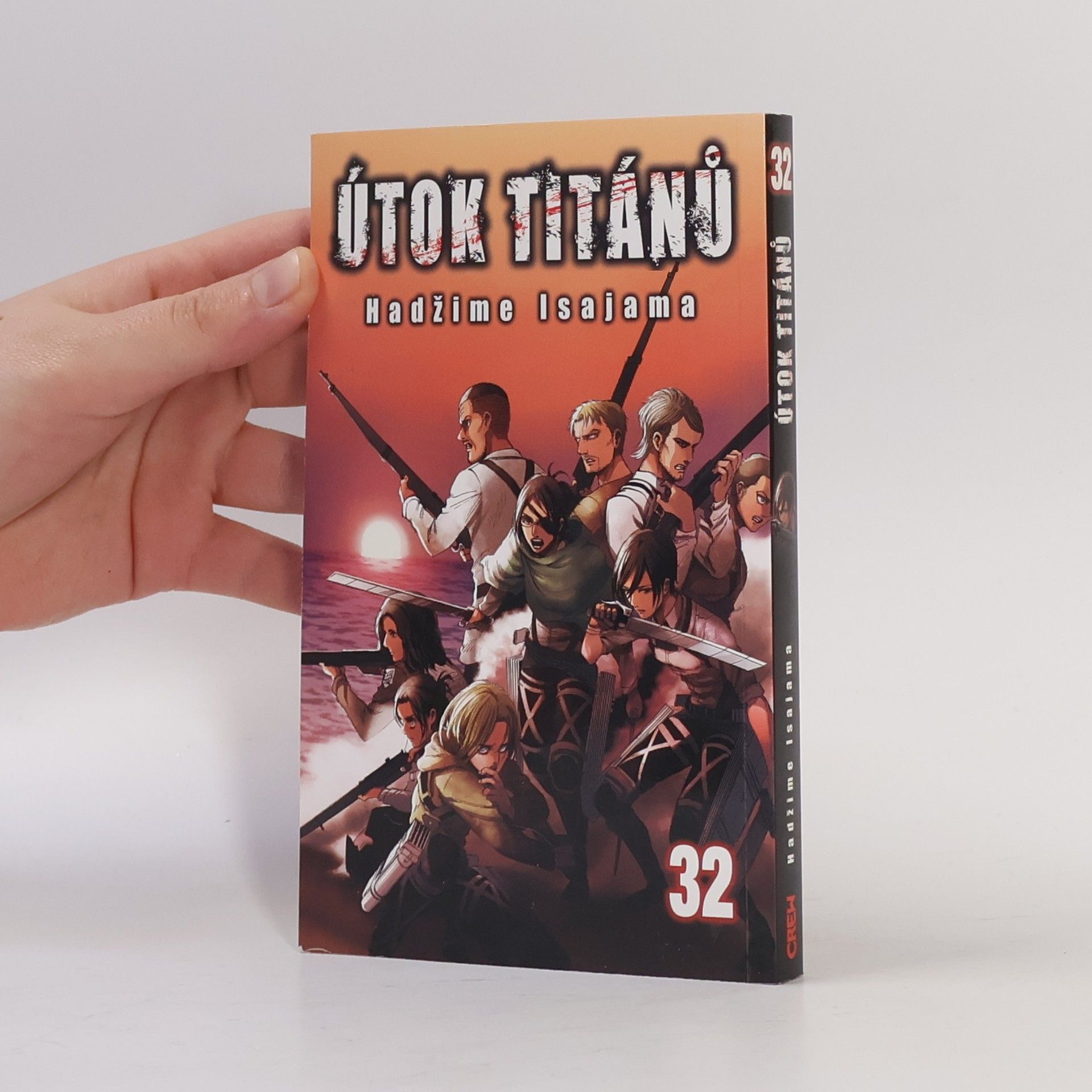 Hajime Isayama Útok titánů. 32
