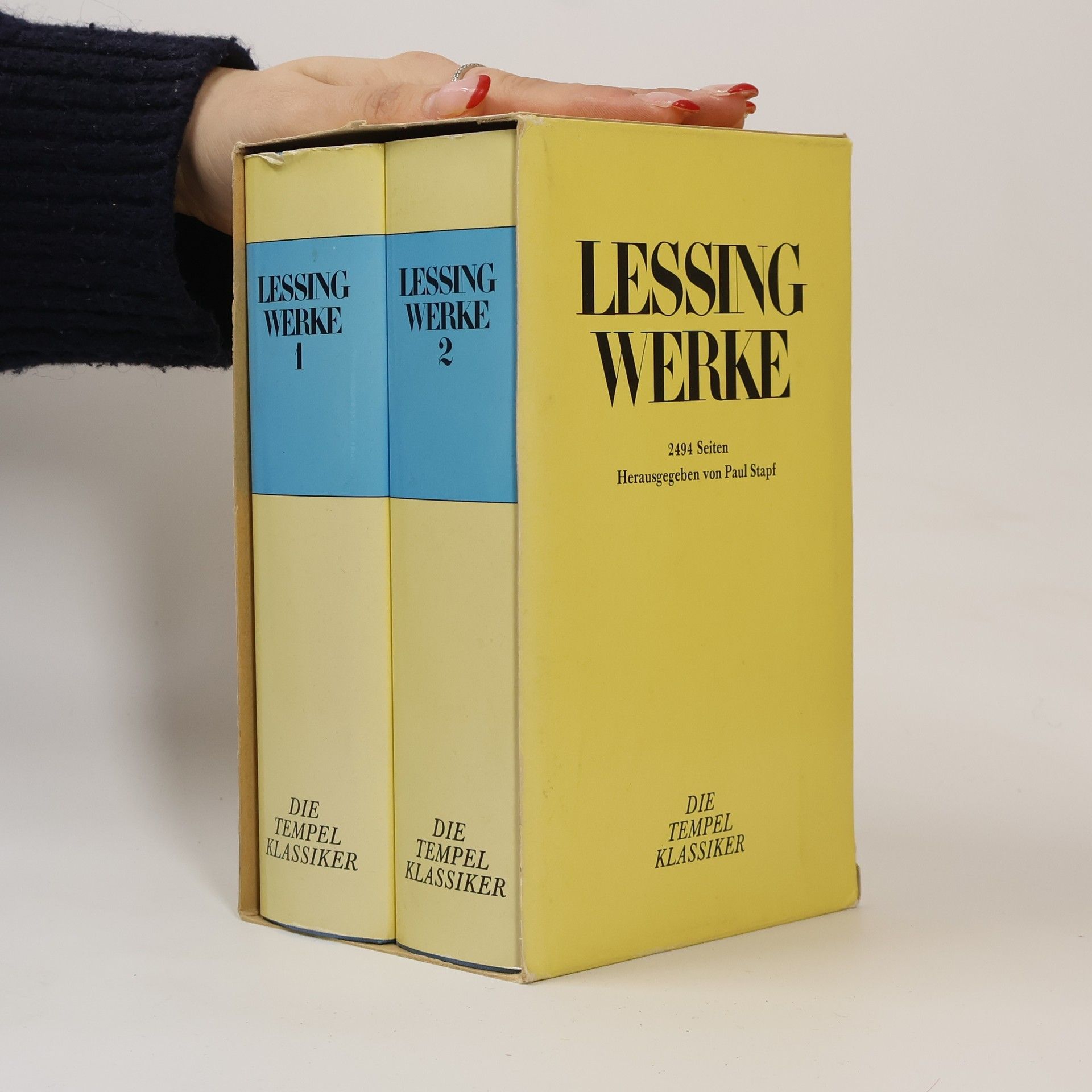 Gotthold Ephraim Lessing Lessing Werke 1-2