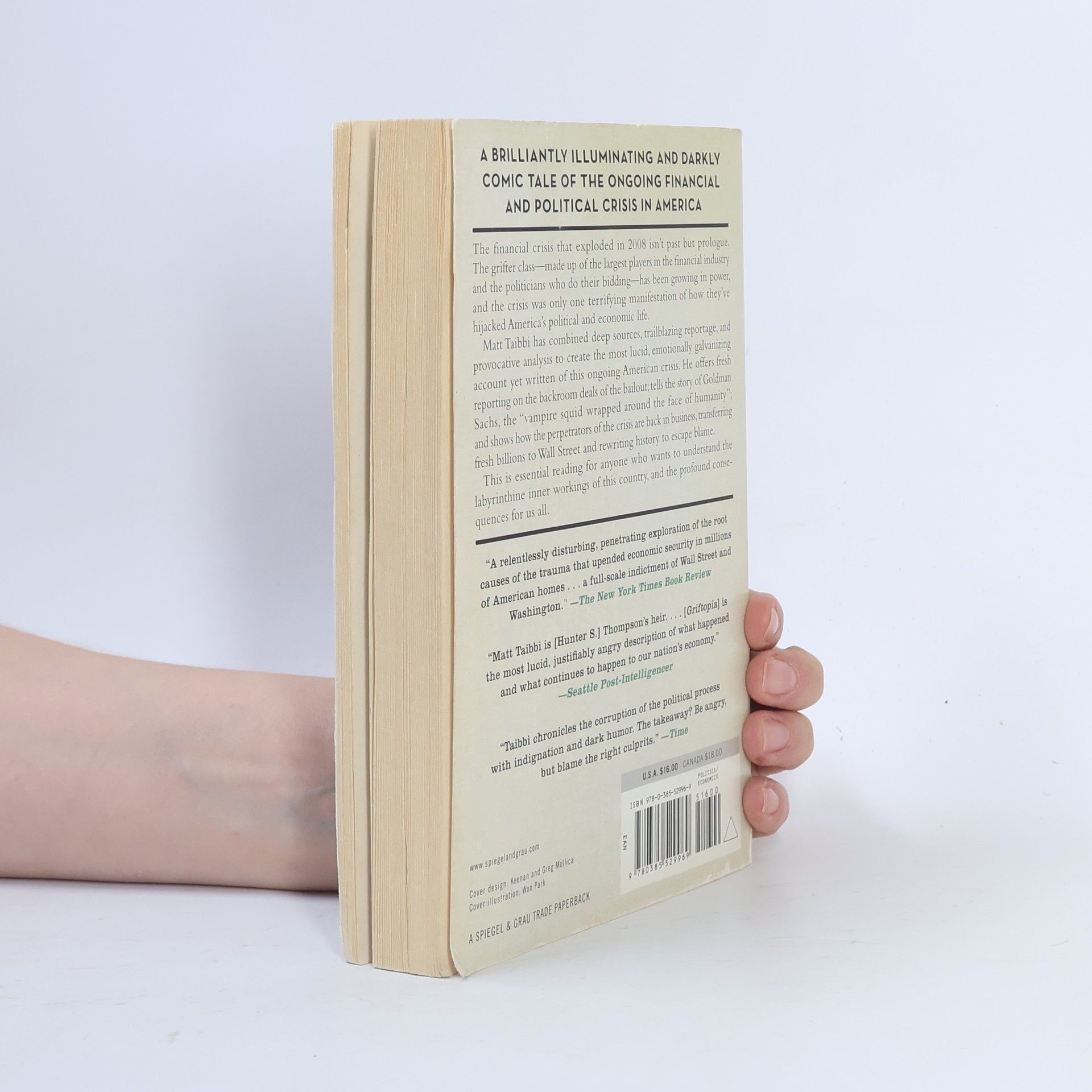 Matt Taibbi Griftopia