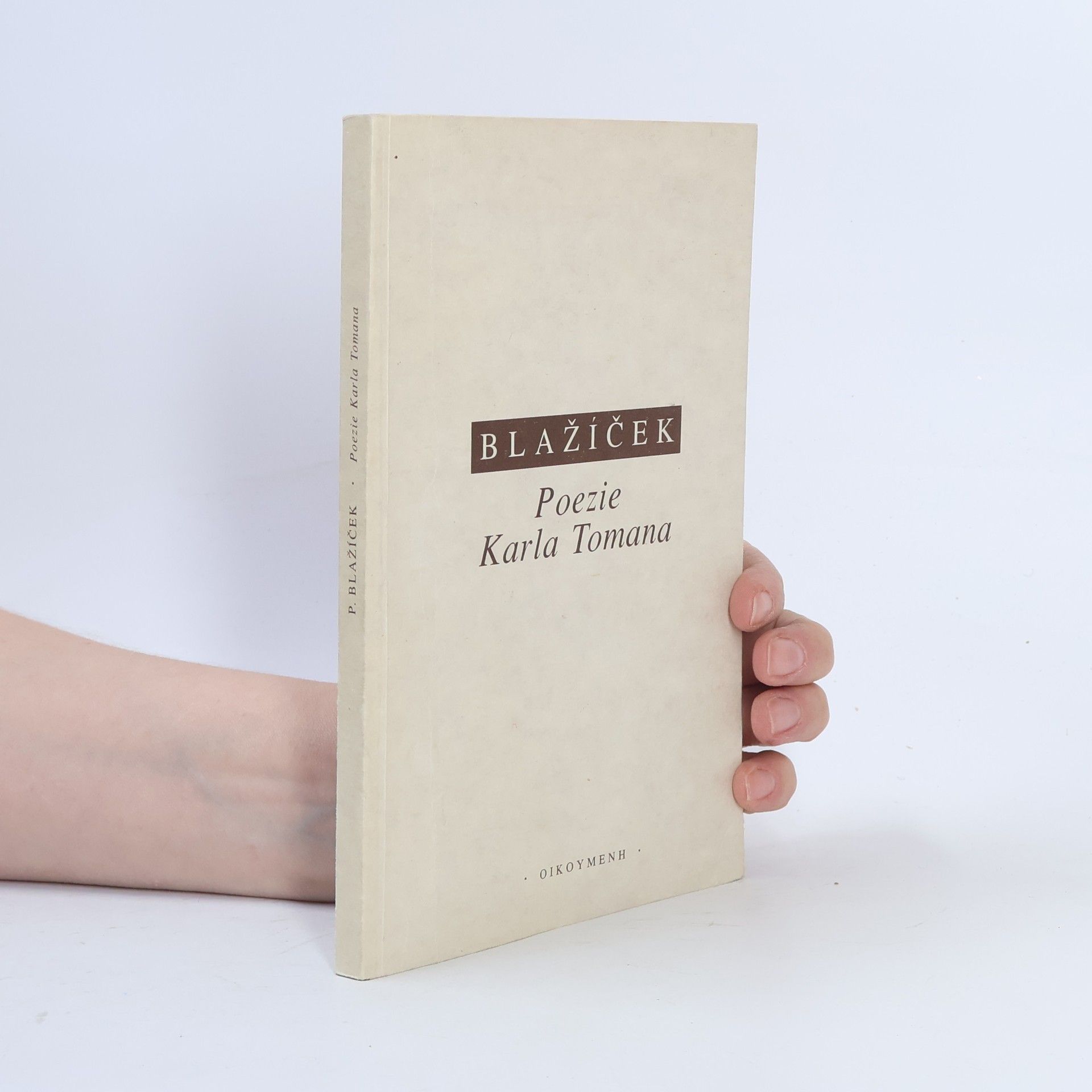 Přemysl Blažíček Poezie Karla Tomana
