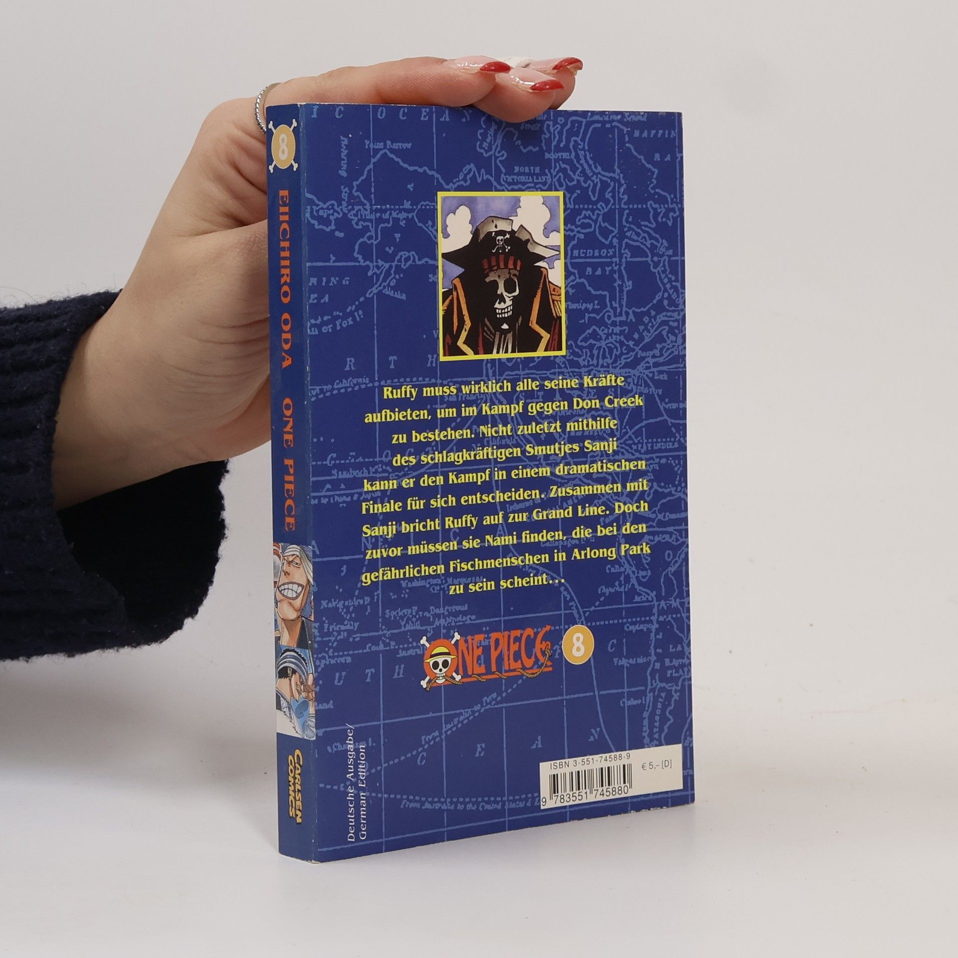 Eiichiro Oda One piece 8